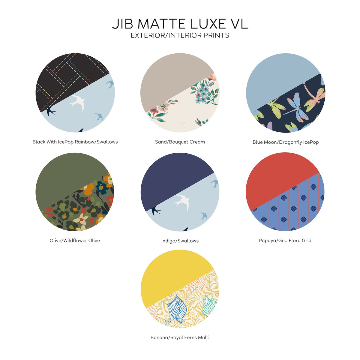 Jib Matte Luxe VL Zip Pouch 