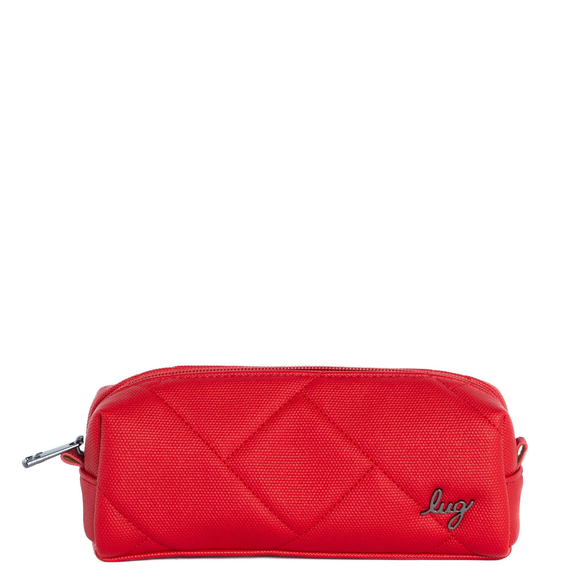Jib Matte Luxe VL Zip Pouch - - JibMatteLuxe_RubyRed_01