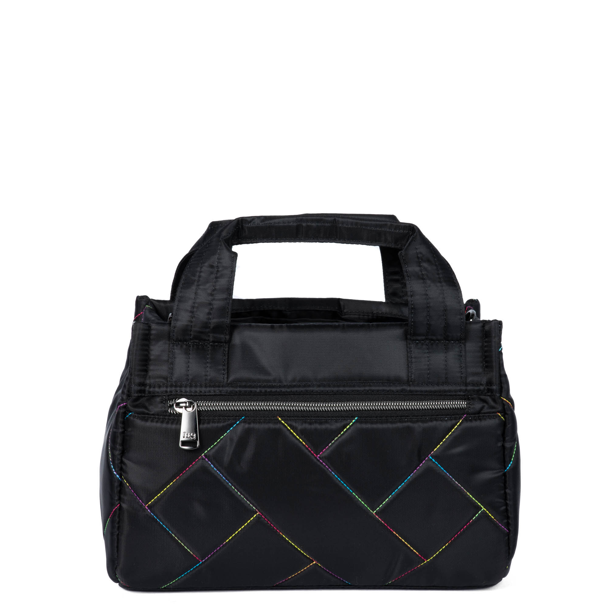 Jitterbug Crossbody Bag - BLACK RAINBOW STITCH - Jitterbug_BlackRainbowStitch_04