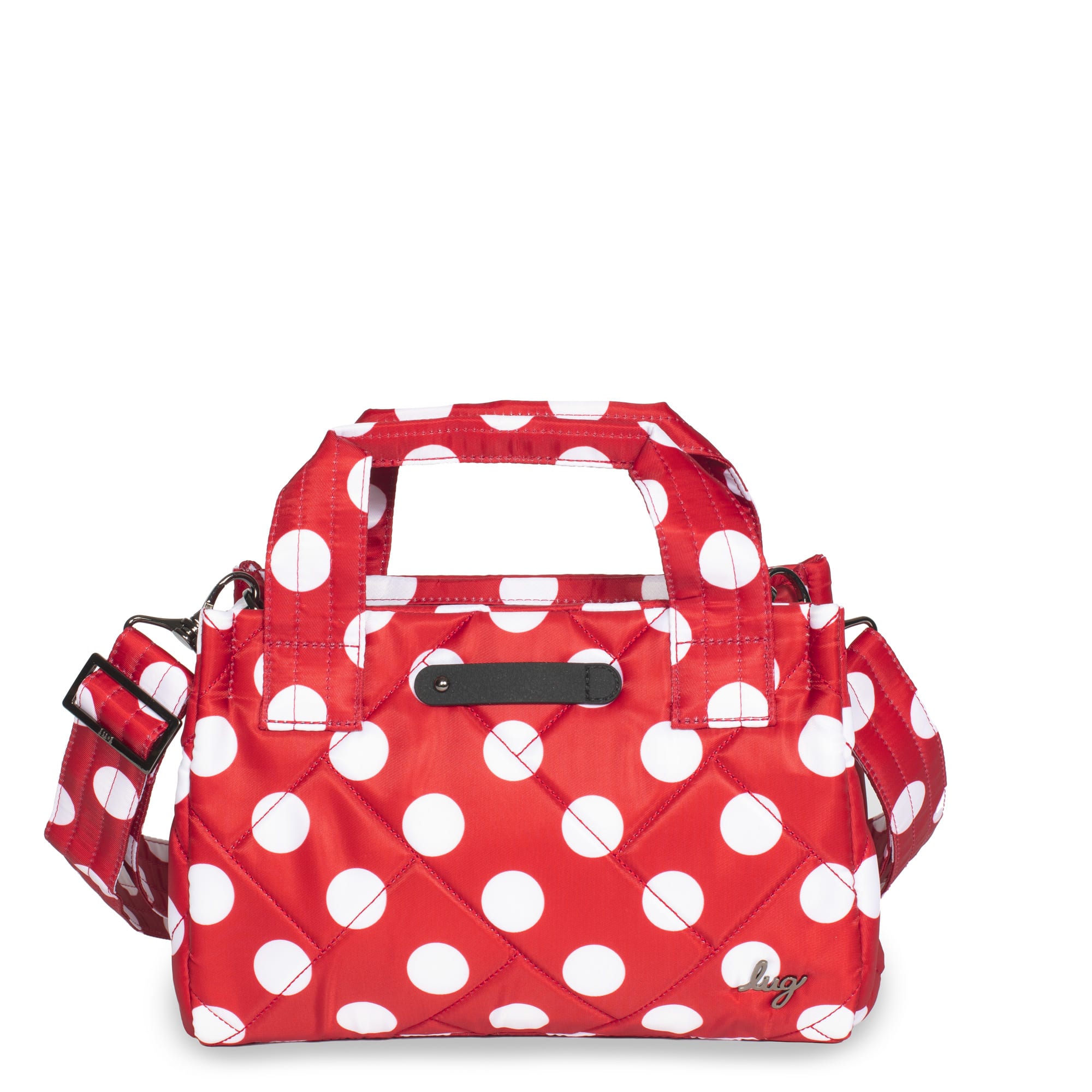 Jitterbug Crossbody Bag - CRIMSON LARGE DOT - Jitterbug_Crimson_Lg_Dot_01_pu8amr