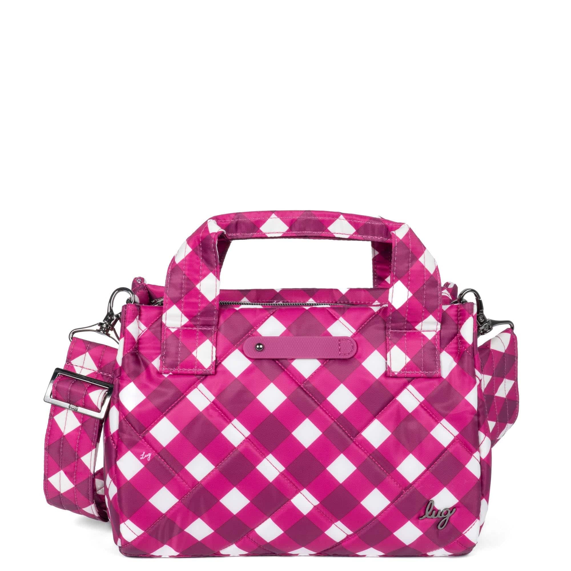 Jitterbug Crossbody Bag - GINGHAM BERRY - Jitterbug_GinghamBerry_01