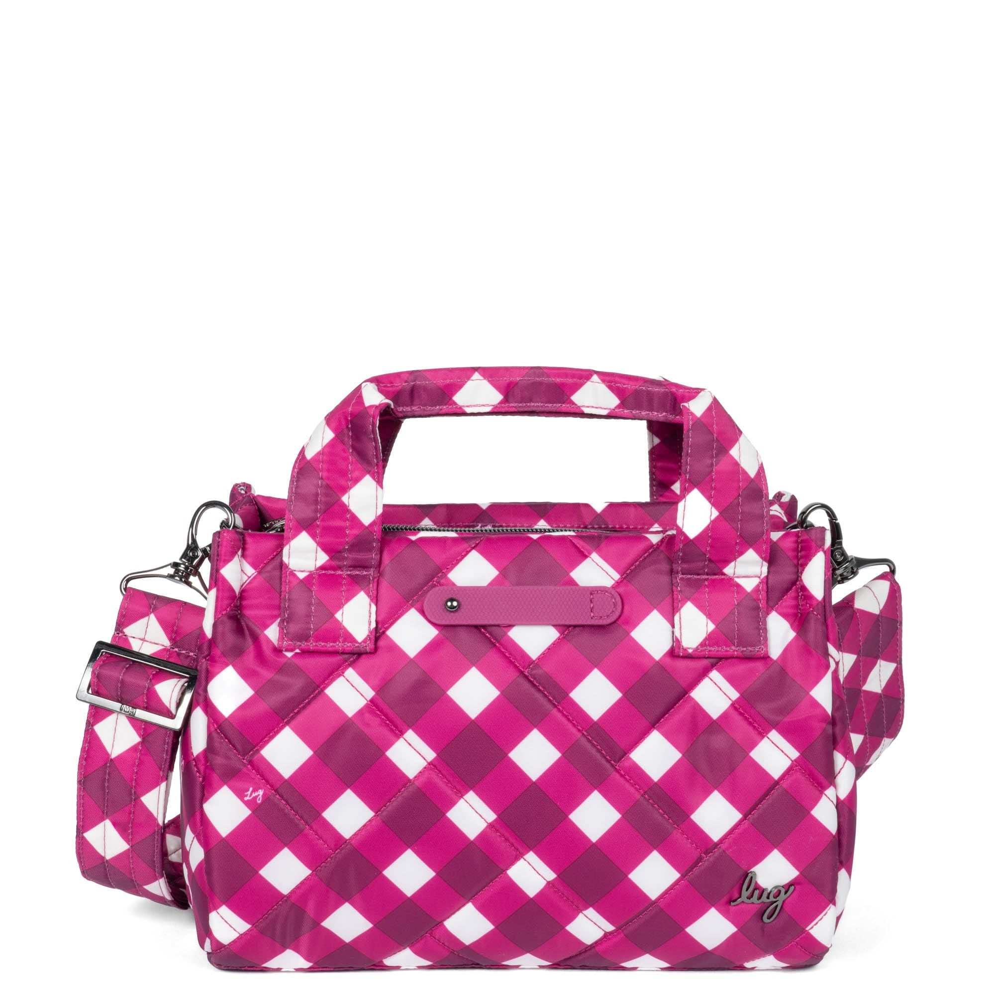 Jitterbug Crossbody Bag - - Jitterbug_GinghamBerry_01_244i6o