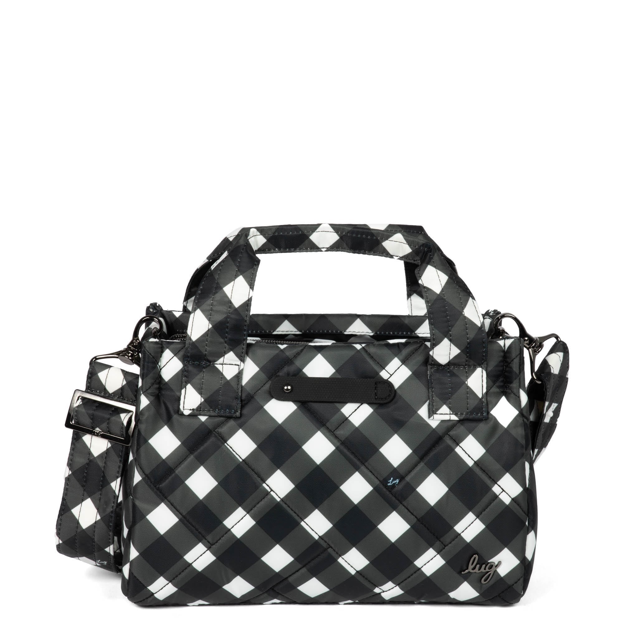 Jitterbug Crossbody Bag - GINGHAM BLACK - Jitterbug_GinghamBlack_01