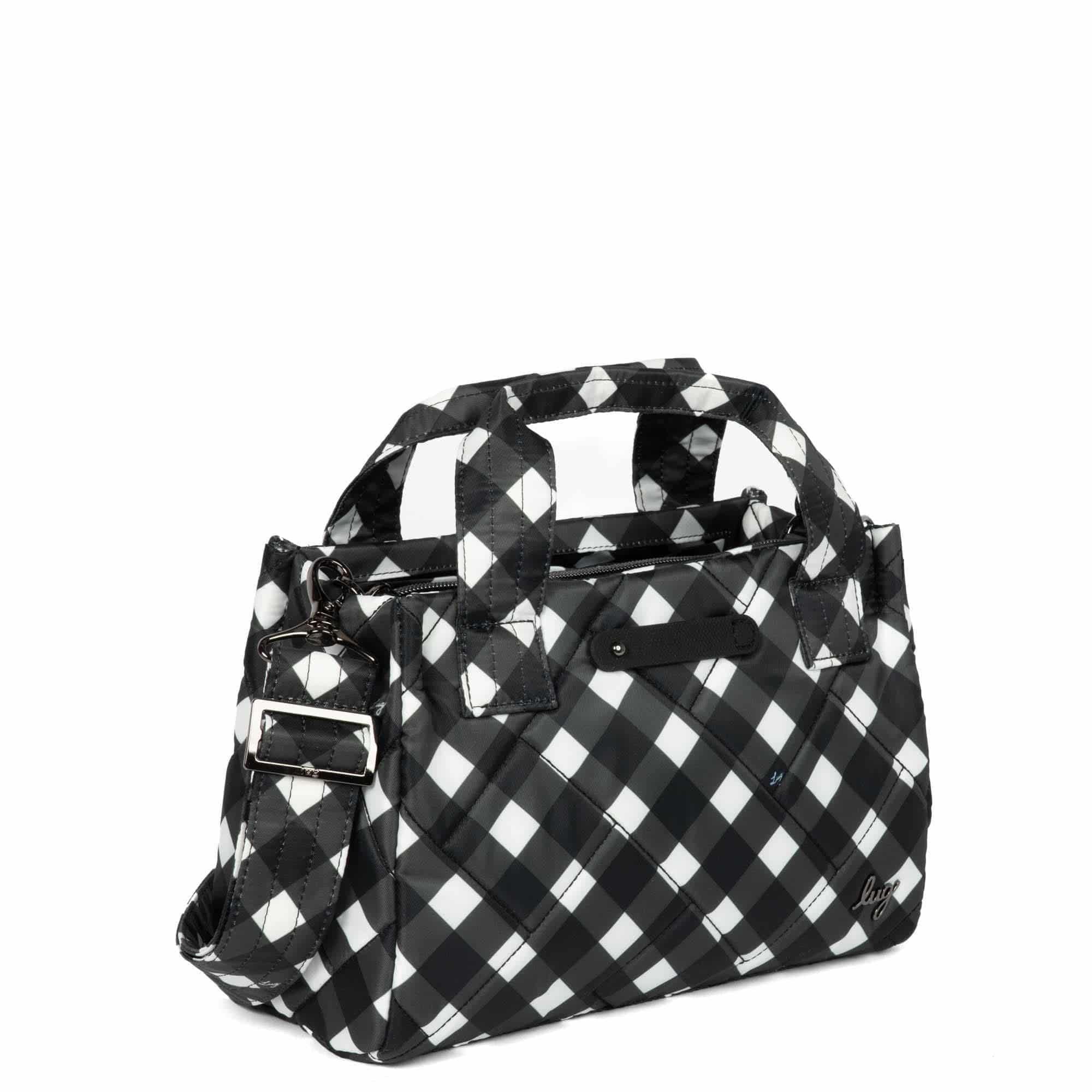 Jitterbug Crossbody Bag - GINGHAM BLACK - Jitterbug_GinghamBlack_02