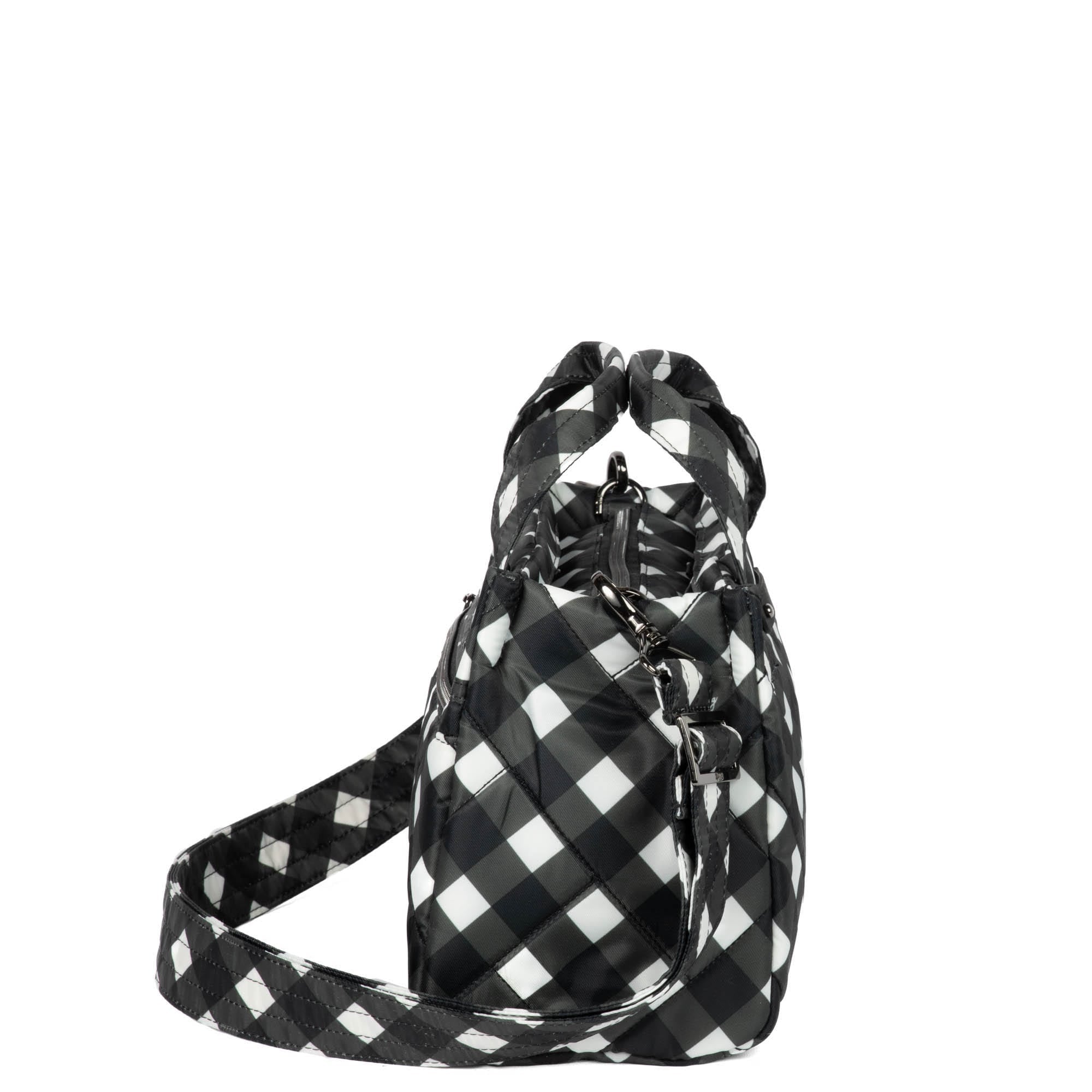 Jitterbug Crossbody Bag - GINGHAM BLACK - Jitterbug_GinghamBlack_03