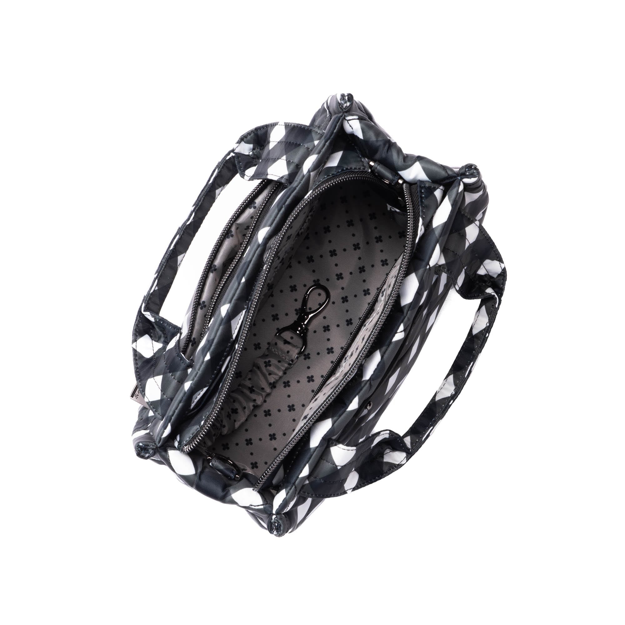 Jitterbug Crossbody Bag - GINGHAM BLACK - Jitterbug_GinghamBlack_05