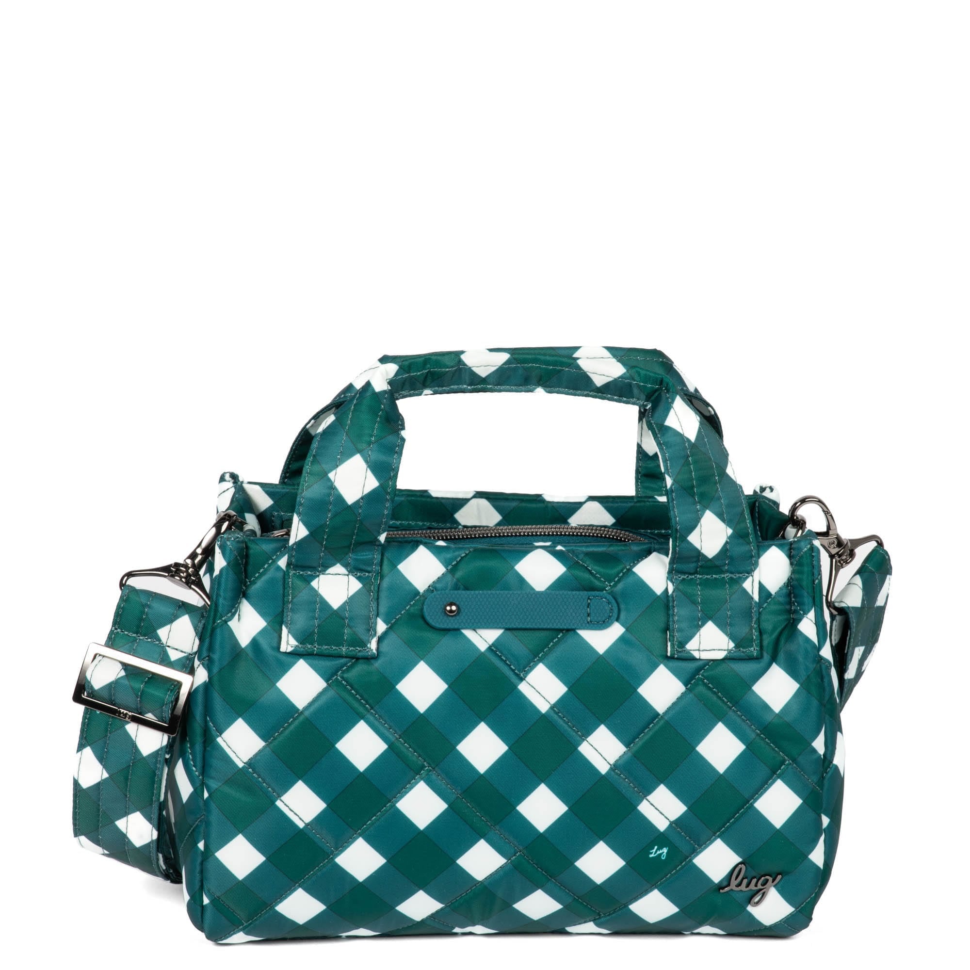 Jitterbug Crossbody Bag - GINGHAM EVERGREEN - Jitterbug_GinghamEvergreen_01