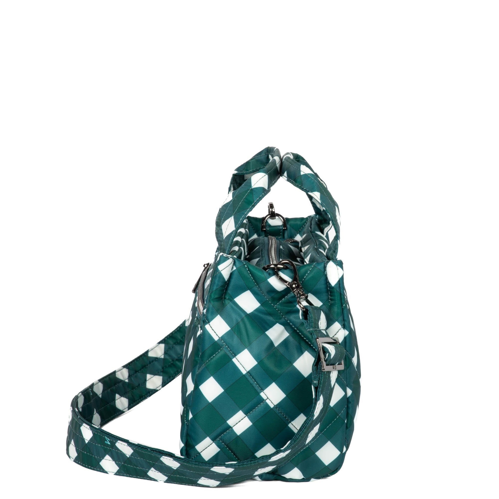 Jitterbug Crossbody Bag - GINGHAM EVERGREEN - Jitterbug_GinghamEvergreen_03