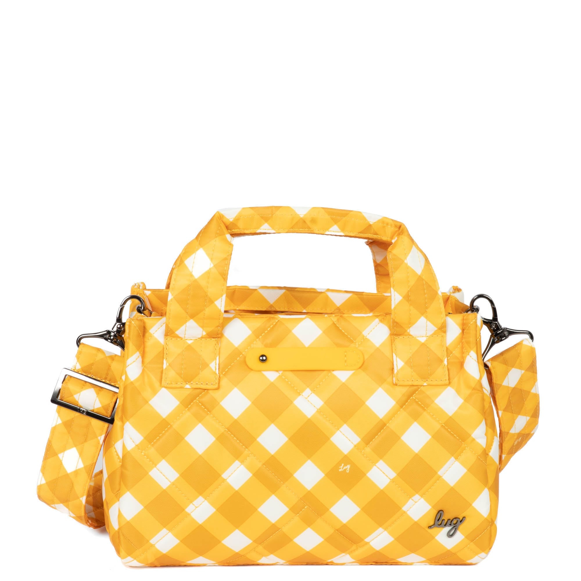 Jitterbug Crossbody Bag - GINGHAM MUSTARD - Jitterbug_GinghamMustard_01