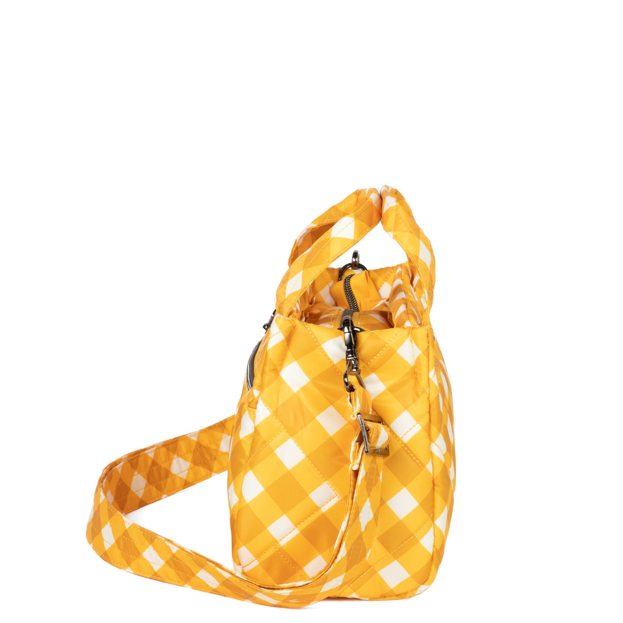 Jitterbug Crossbody Bag - GINGHAM MUSTARD - Jitterbug_GinghamMustard_03