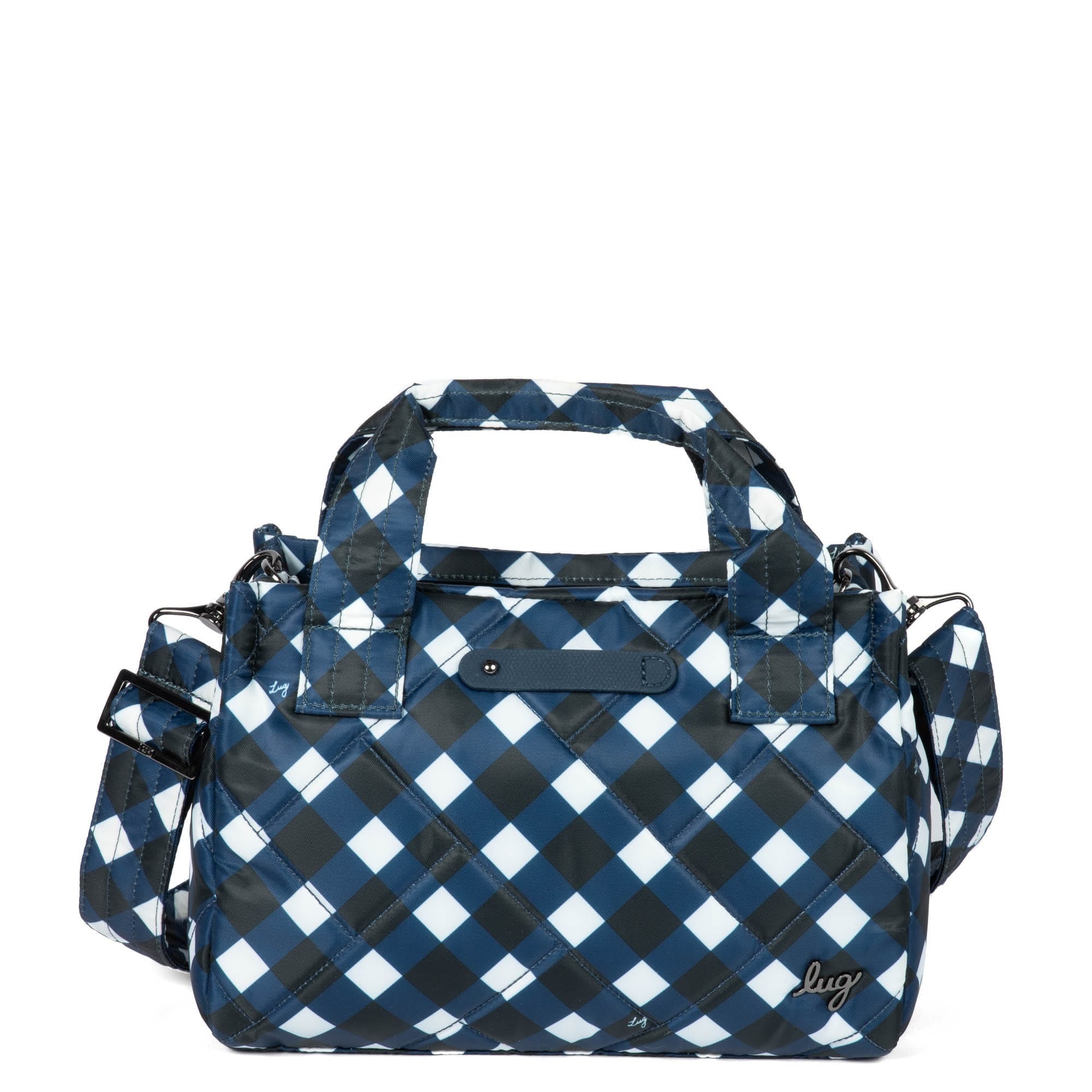 Jitterbug Crossbody Bag - GINGHAM NAVY - Jitterbug_GinghamNavy_01_3kamf2