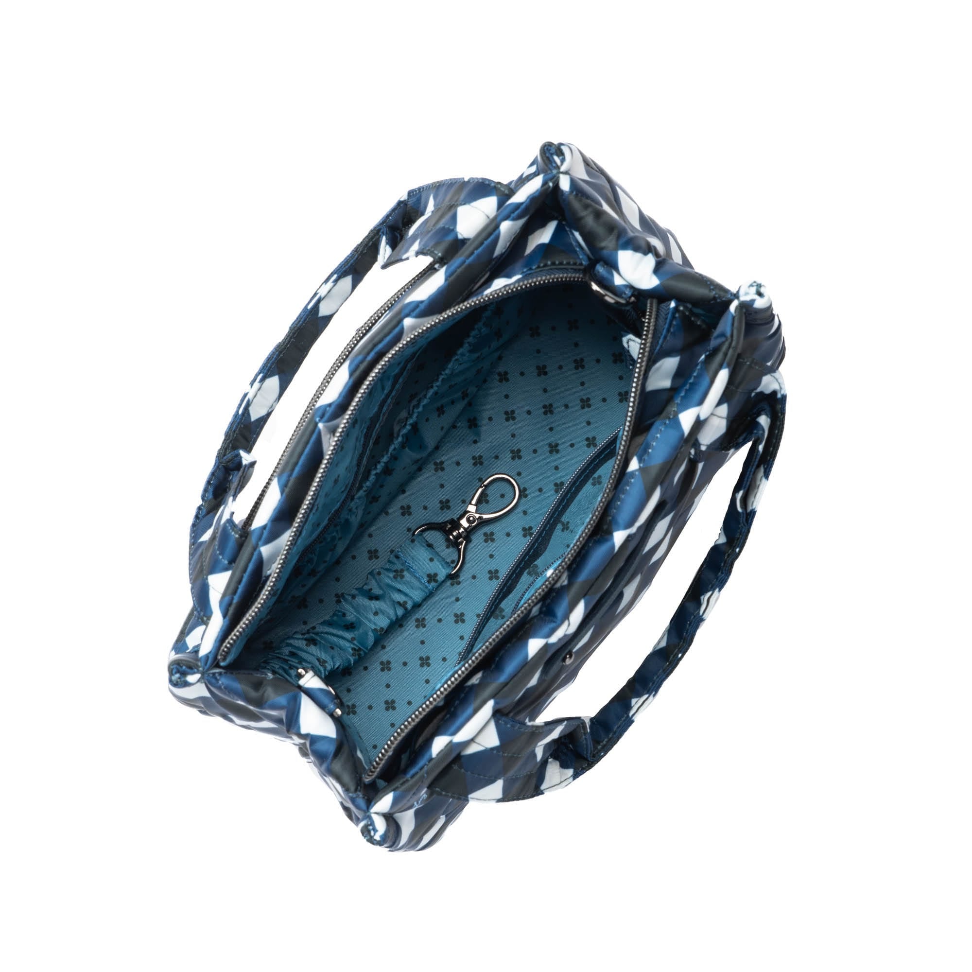 Jitterbug Crossbody Bag - GINGHAM NAVY - Jitterbug_GinghamNavy_05