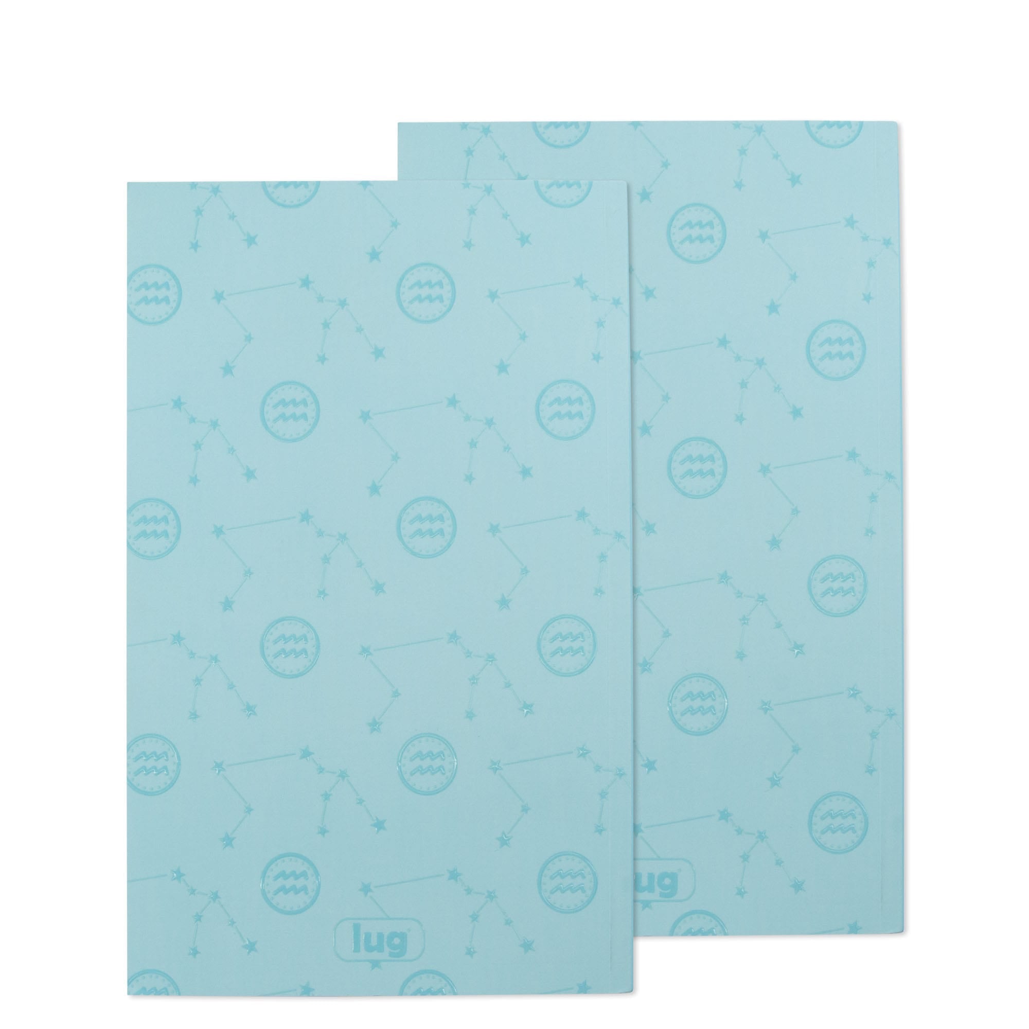 Jotter Notebook 2pk - Zodiac Collection - AQUARIUS - Jotter_Notebook_Aquarius_03