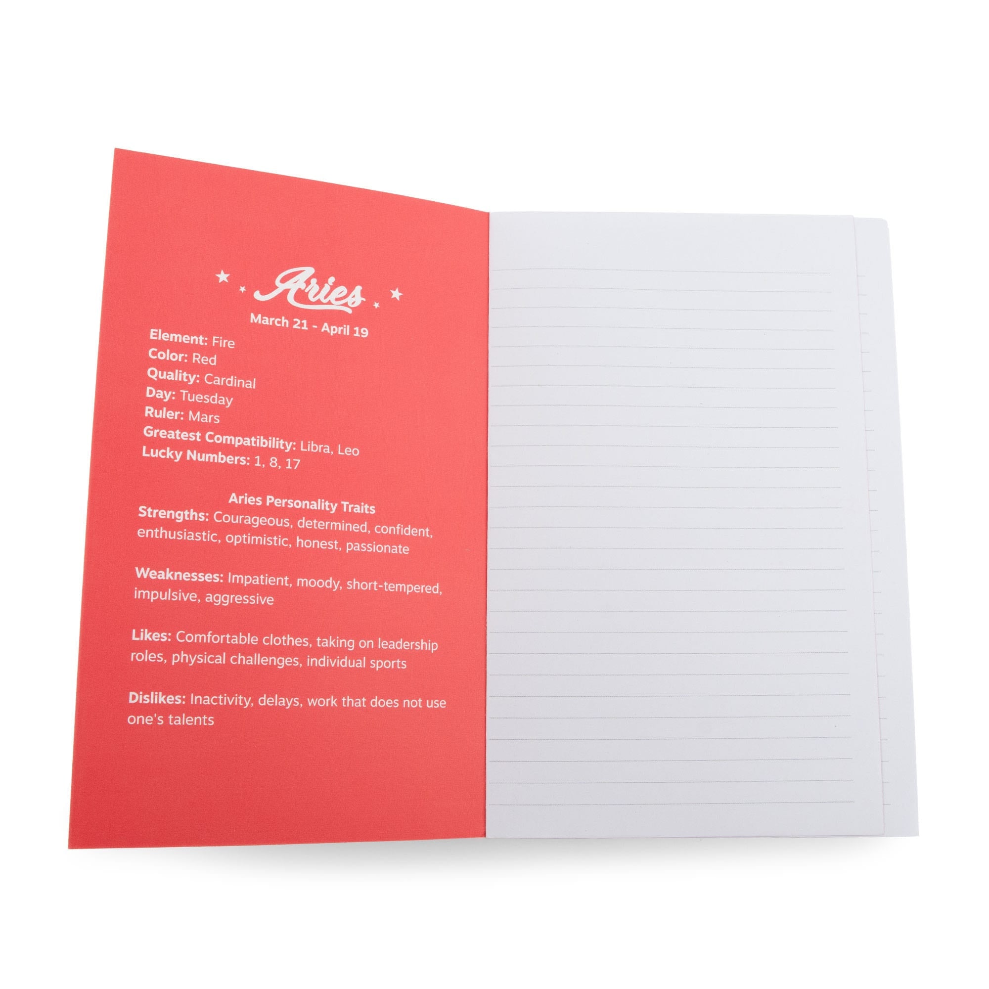 Jotter Notebook 2pk - Zodiac Collection - ARIES - Jotter_Notebook_Aries_04