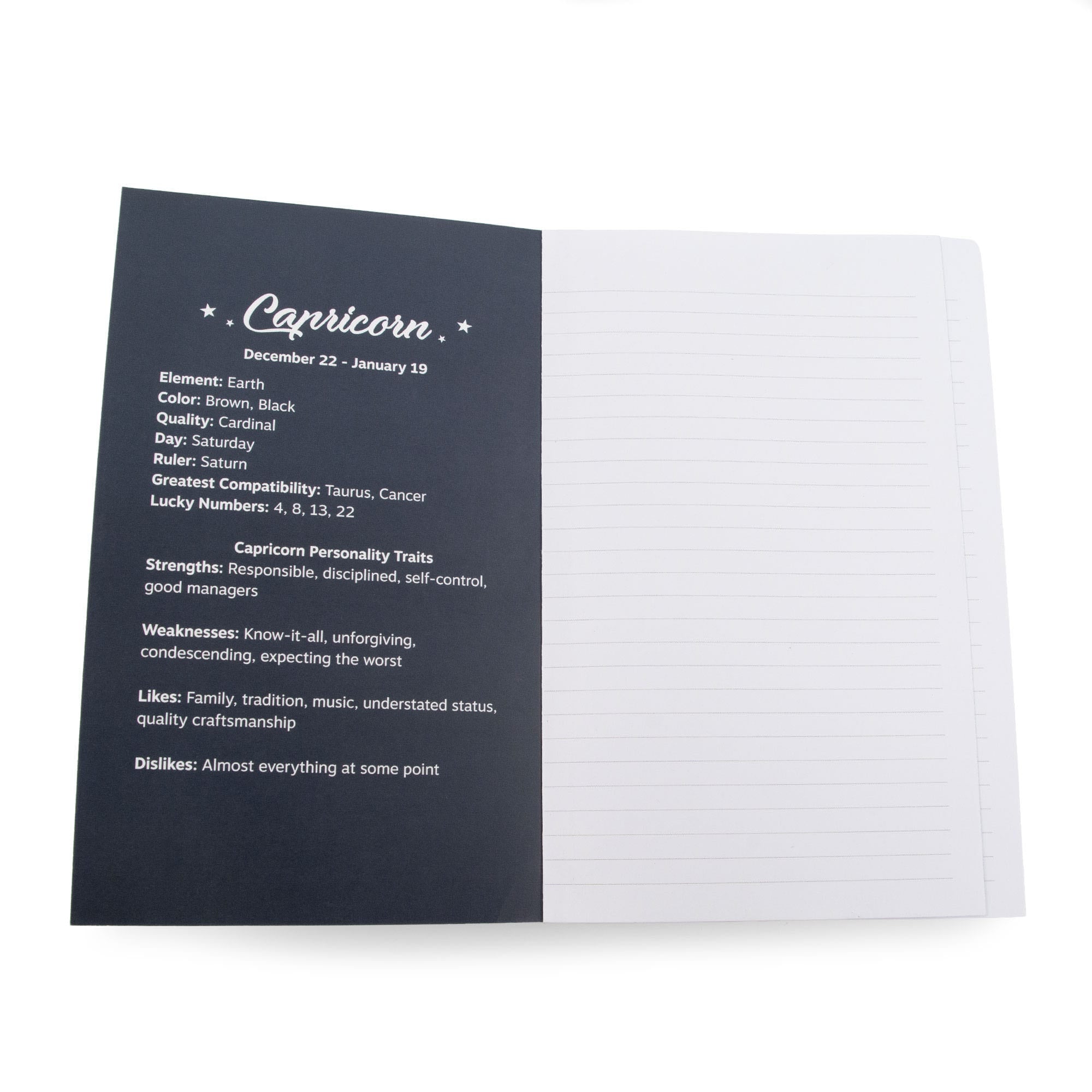 Jotter Notebook 2pk - Zodiac Collection - CAPRICORN - Jotter_Notebook_Capricorn_04