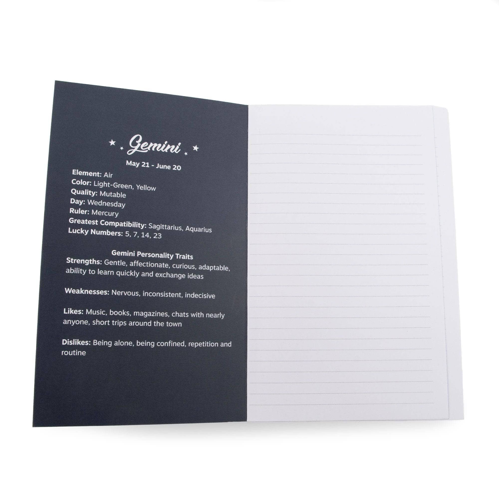 Jotter Notebook 2pk - Zodiac Collection - GEMINI - Jotter_Notebook_Gemini_04