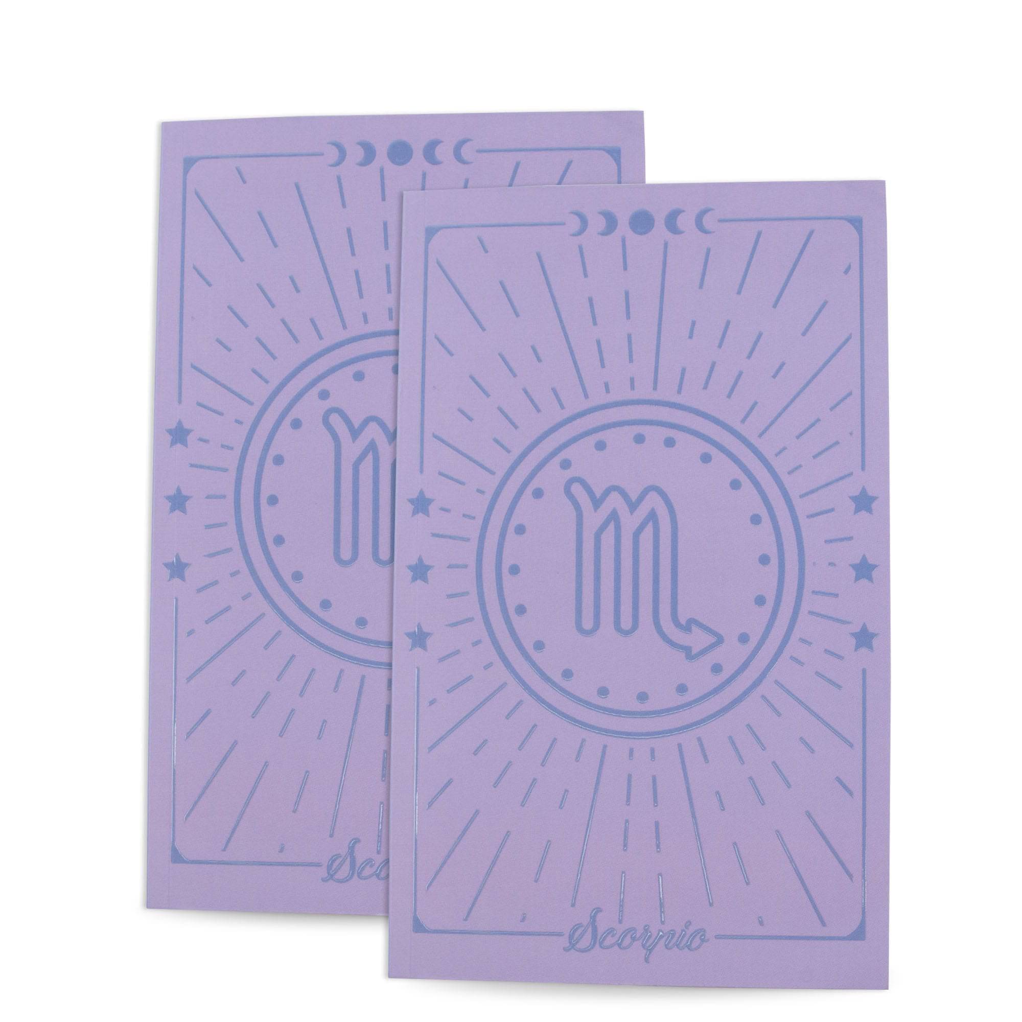 Jotter Notebook 2pk - Zodiac Collection - SCORPIO - Jotter_Notebook_Scorpio_01
