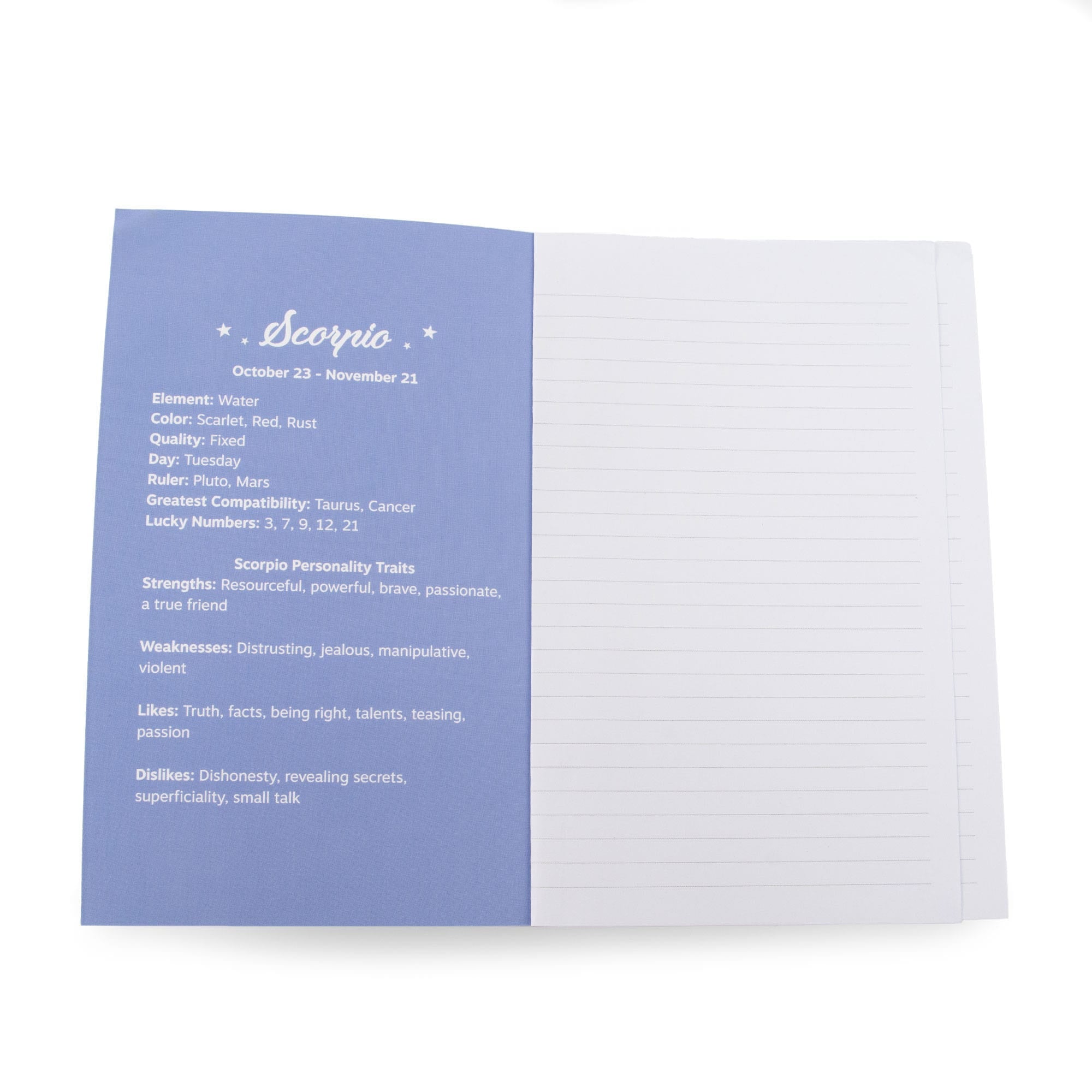Jotter Notebook 2pk - Zodiac Collection - SCORPIO - Jotter_Notebook_Scorpio_04
