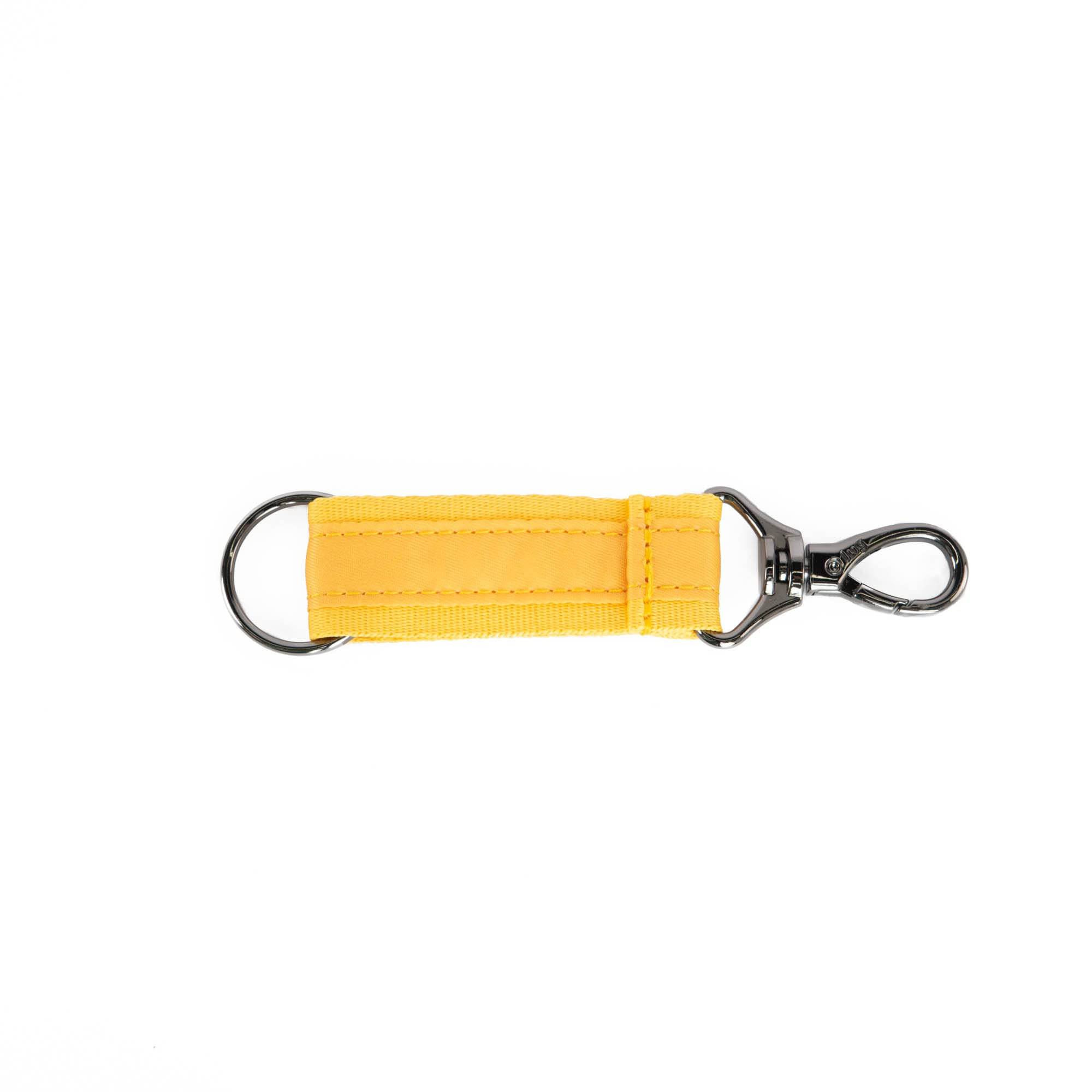 Lug Link Key Chain accessory featuring a fun banana ice pop design on a metal key fob.