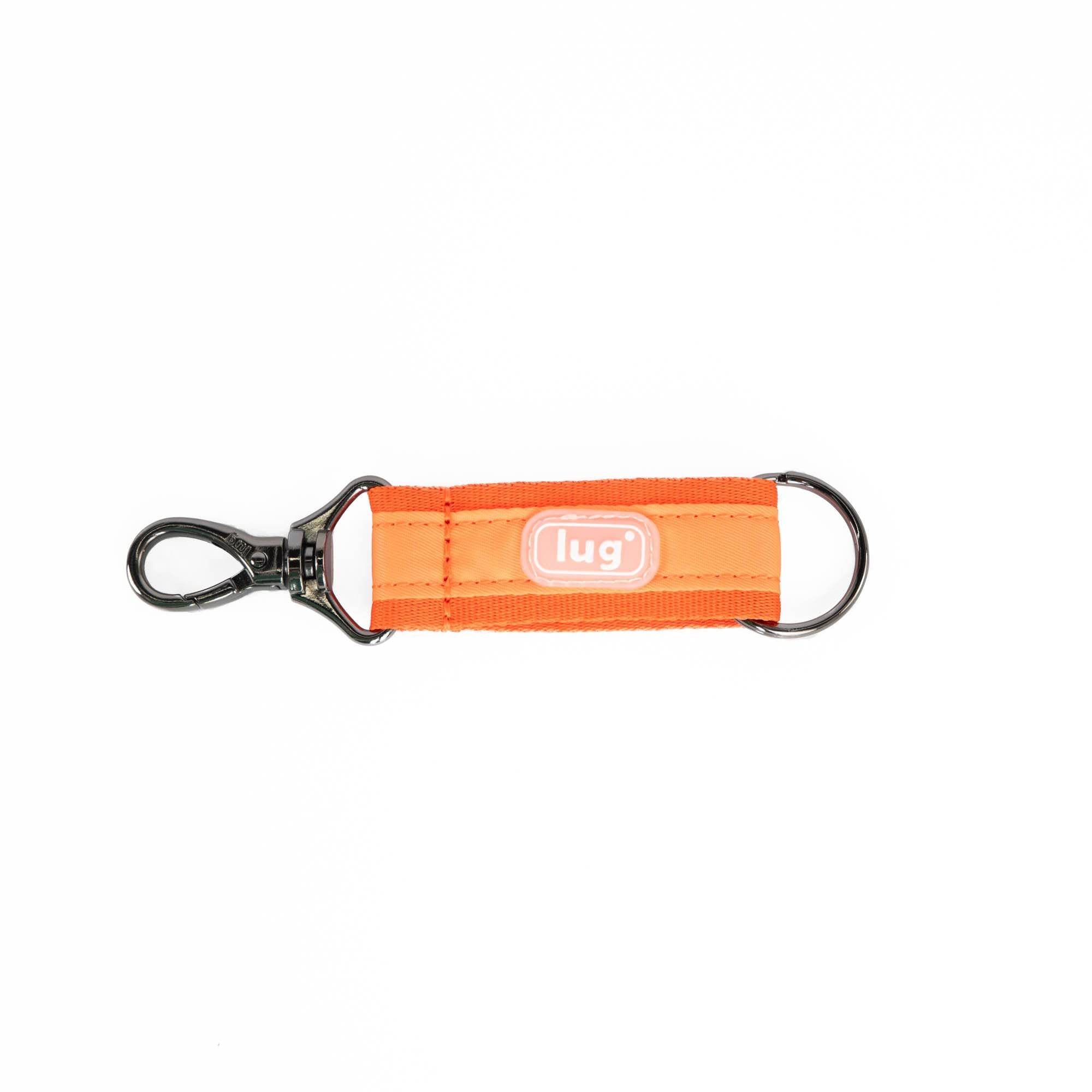 Lug coral link key chain accessory with a sleek, stylish design, perfect for attaching keys or as a decorative accessory.