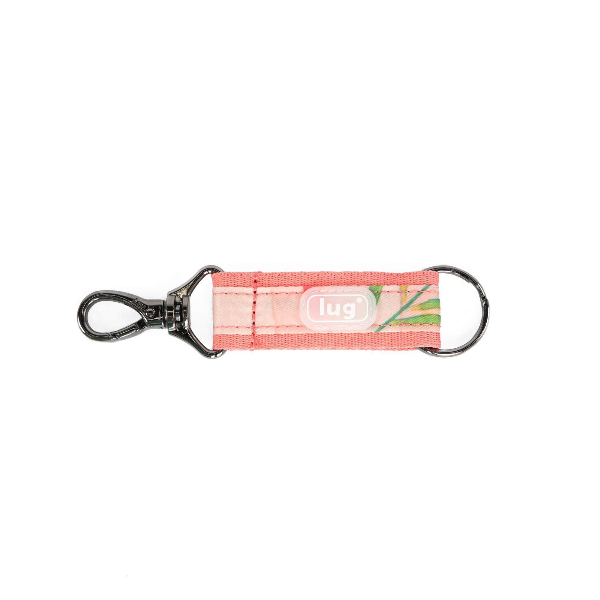 Pink popsicle-shaped Lug Link key chain accessory with a vibrant, fun design and durable metal keyring.