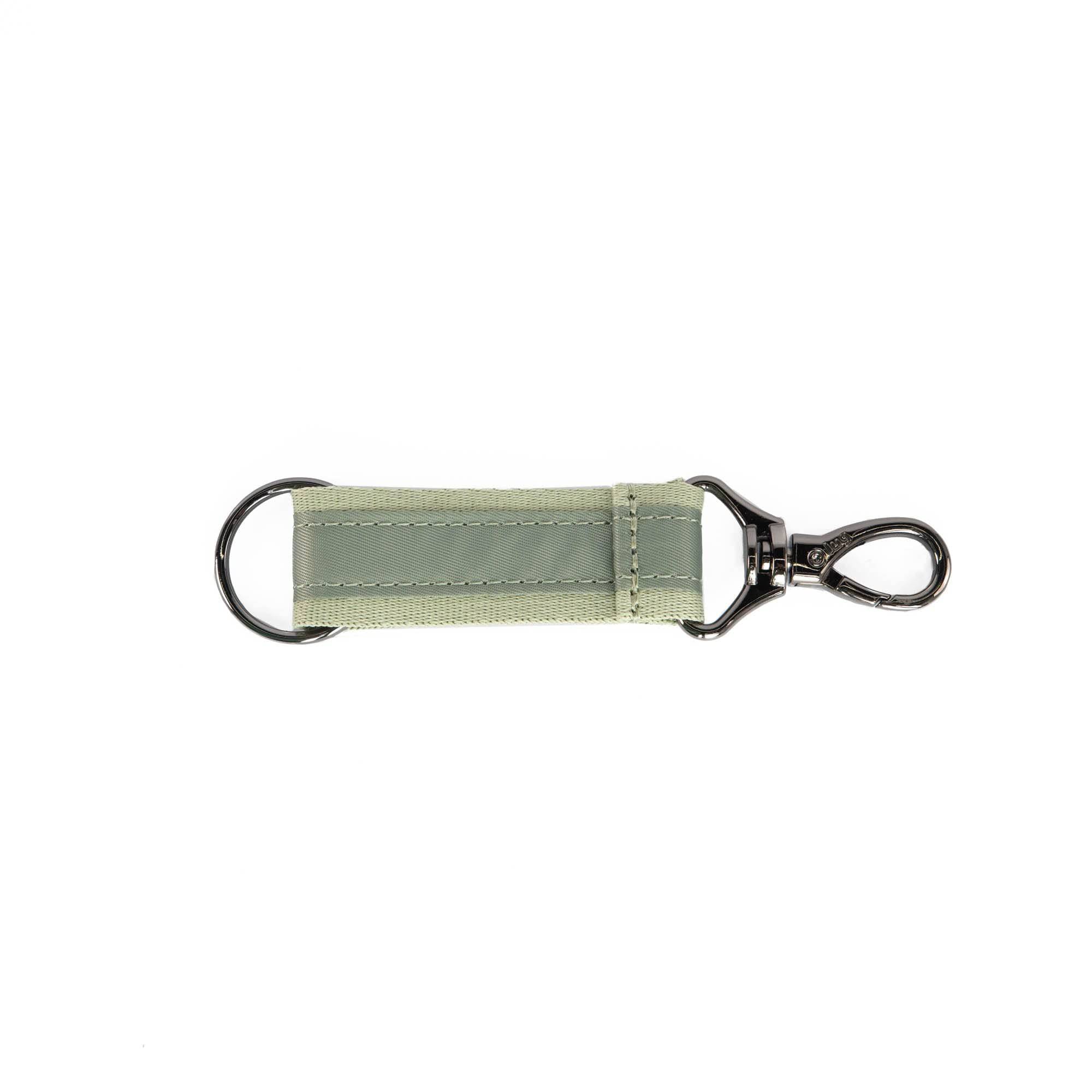 Lug Link Key Chain accessory in sage green with a sleek key fob design, perfect for organizing keys.