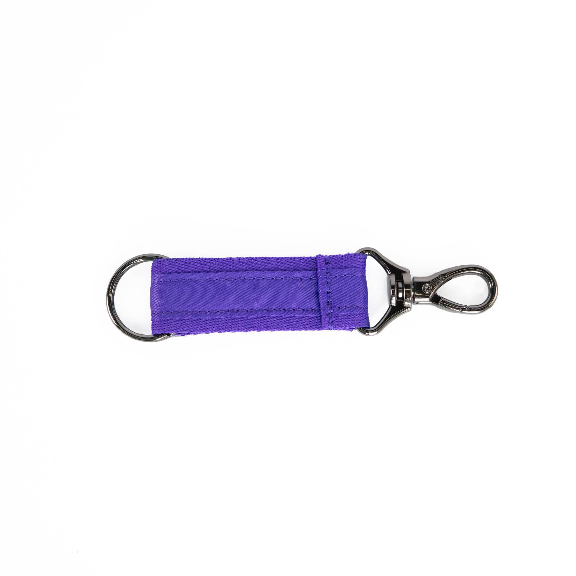 Violet Lug Link key chain accessory with a sleek, modern design. Durable key fob with a vibrant purple finish.