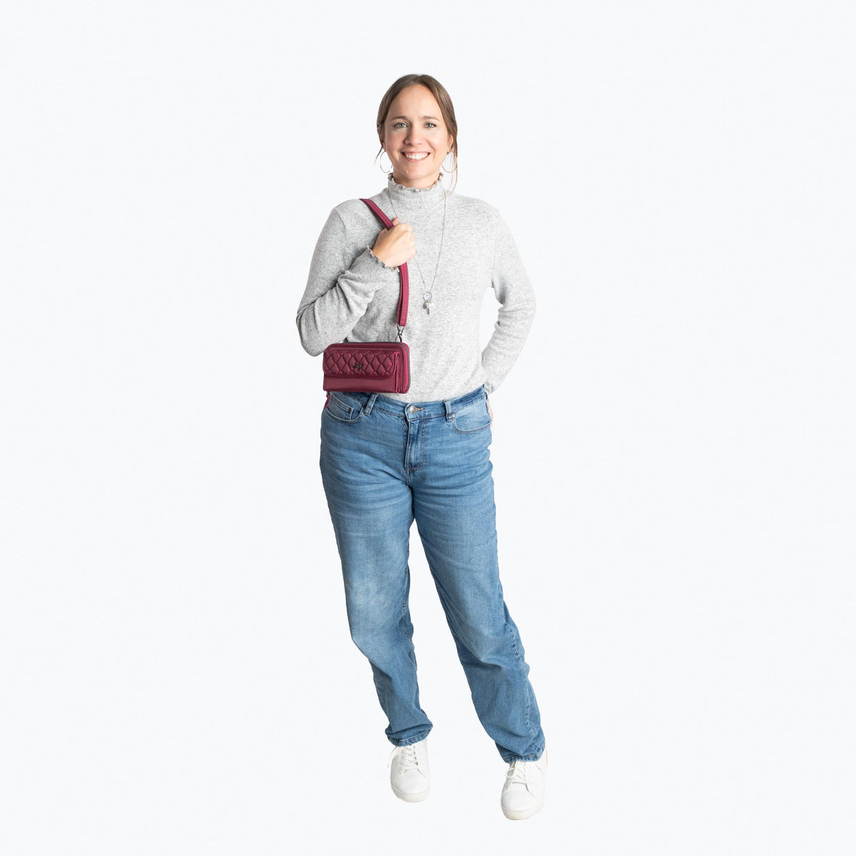 Kickflip SE Convertible RFID Wallet - - KickflipSE_BagProportions_01
