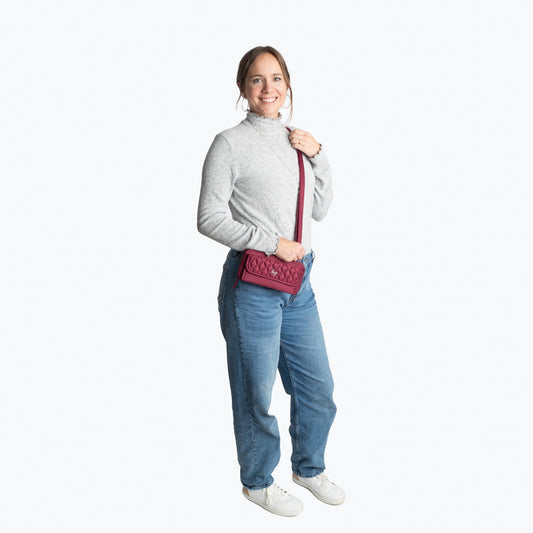 Kickflip SE Convertible RFID Wallet - - KickflipSE_BagProportions_03