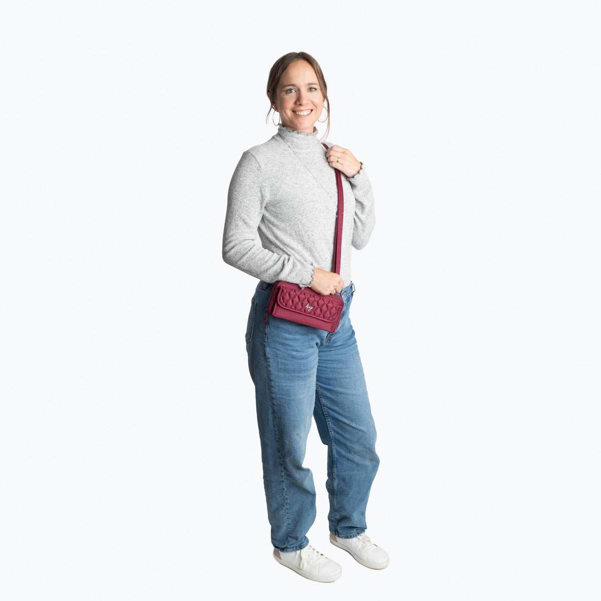 Kickflip SE Convertible RFID Wallet - - KickflipSE_BagProportions_03
