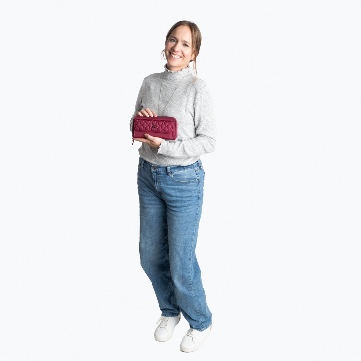 Kickflip SE Convertible RFID Wallet - - KickflipSE_BagProportions_04