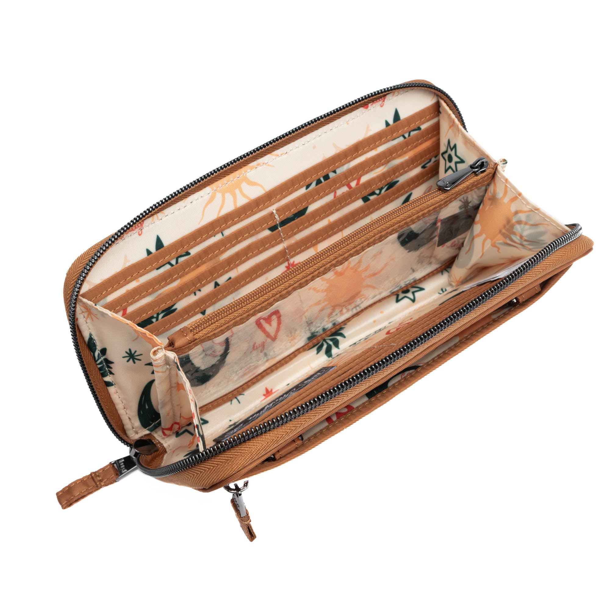 Kickflip SE Convertible RFID Wallet - CAPPUCCINO - KickflipSE_Cappuccino_05