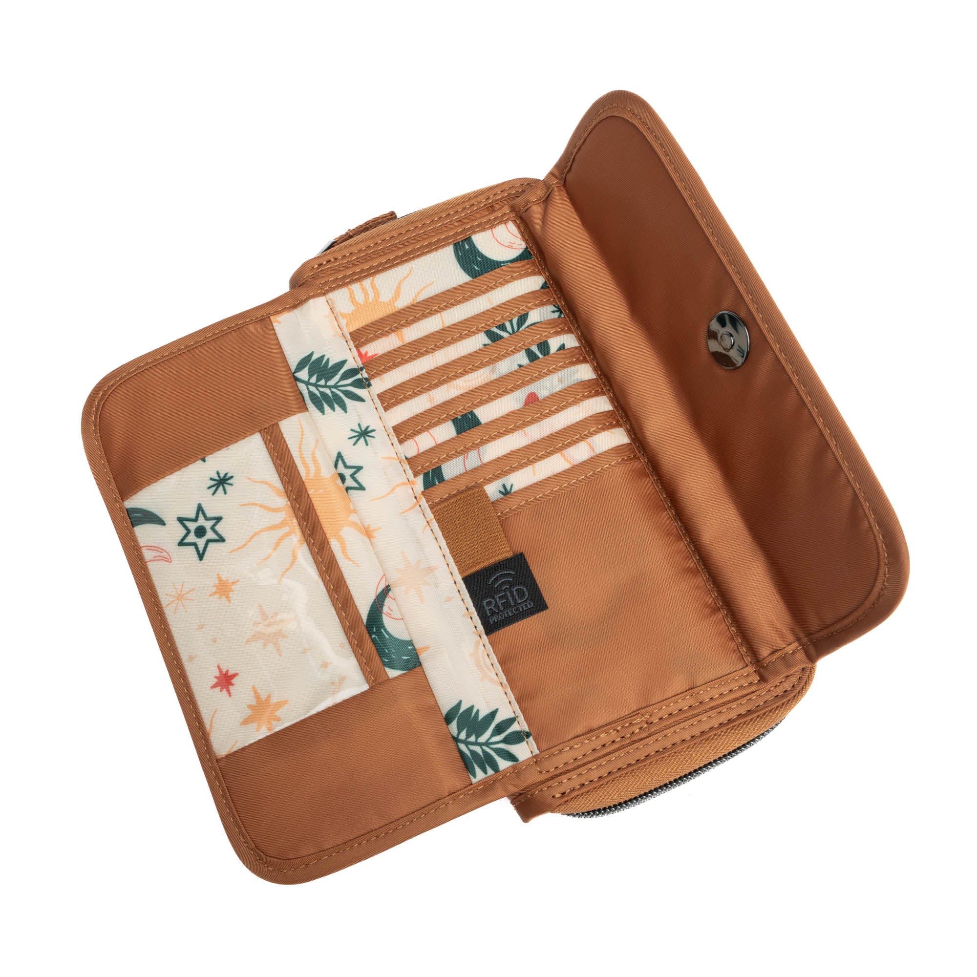 Kickflip SE Convertible RFID Wallet - CAPPUCCINO - KickflipSE_Cappuccino_06