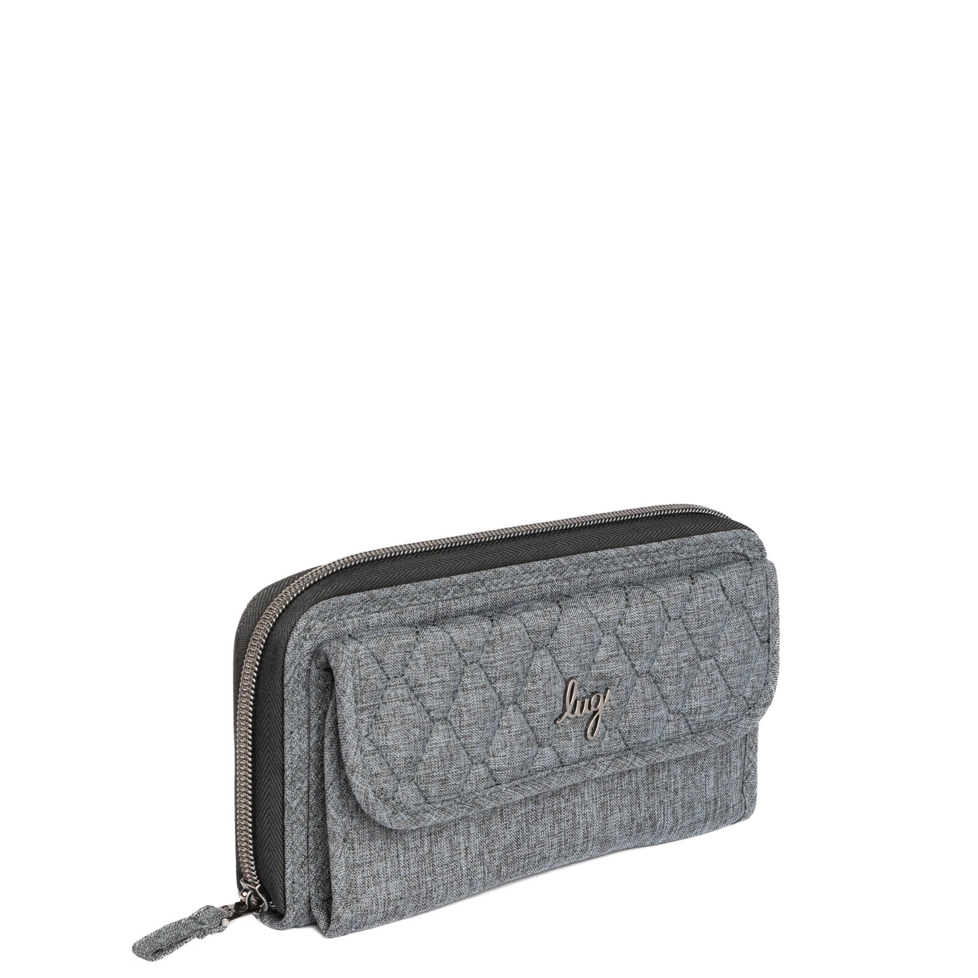 Kickflip SE Convertible RFID Wallet - HEATHER GREY - KickflipSE_HeatherGrey_02