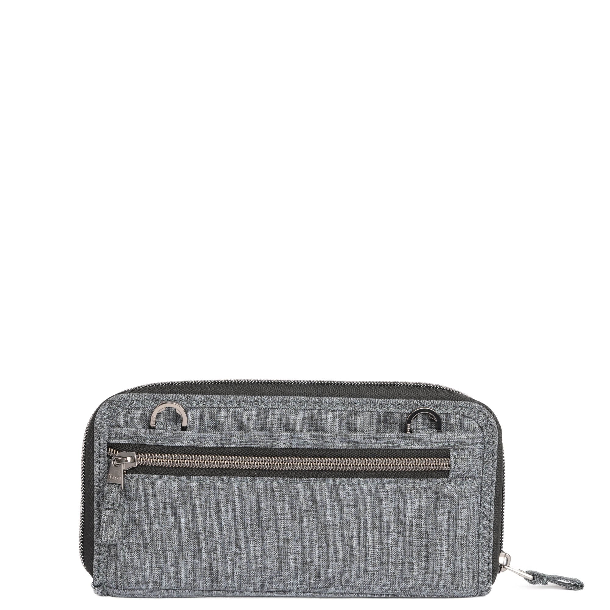 Kickflip SE Convertible RFID Wallet - HEATHER GREY - KickflipSE_HeatherGrey_03