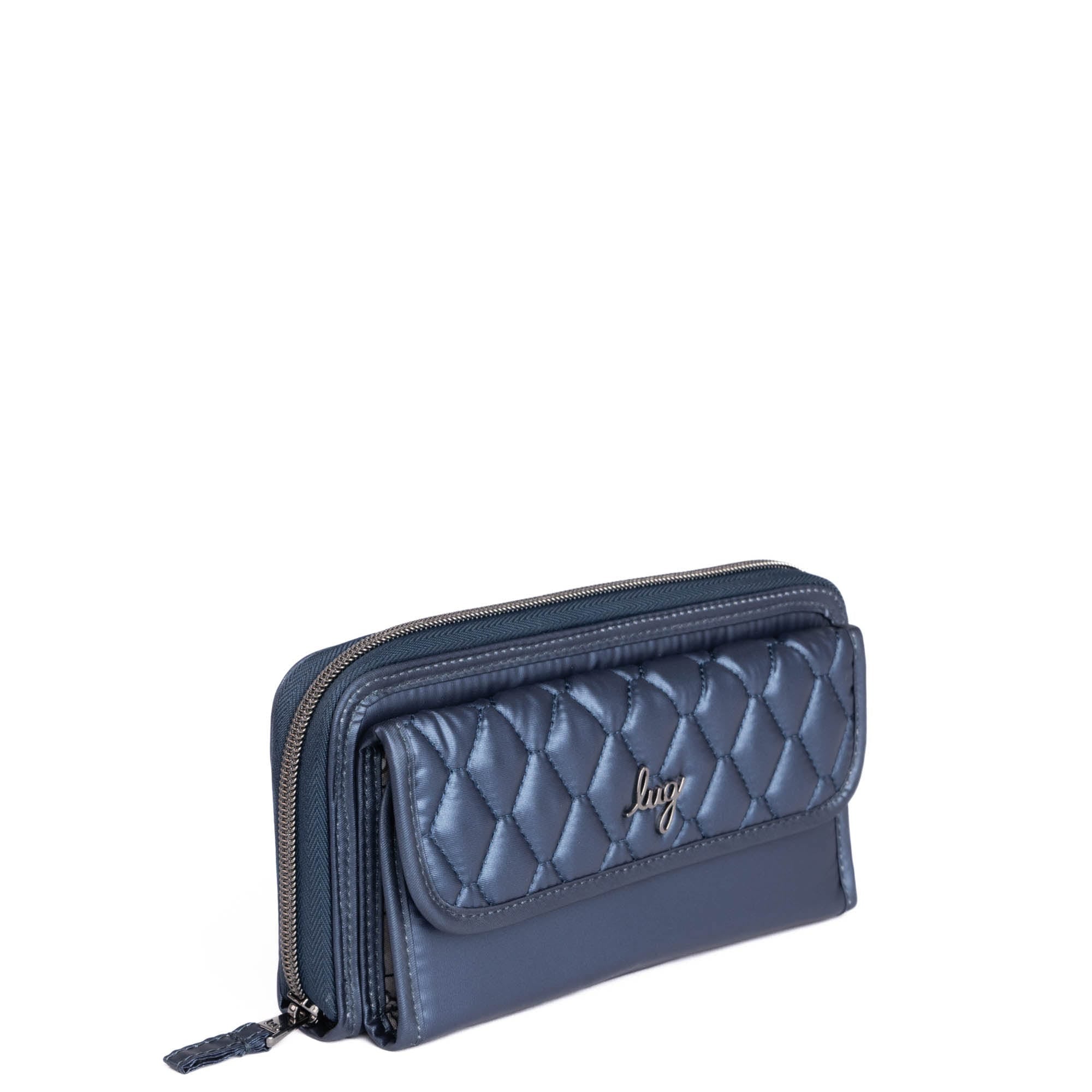 Kickflip SE Convertible RFID Wallet - METALLIC INDIGO - KickflipSE_MetallicIndigo_02