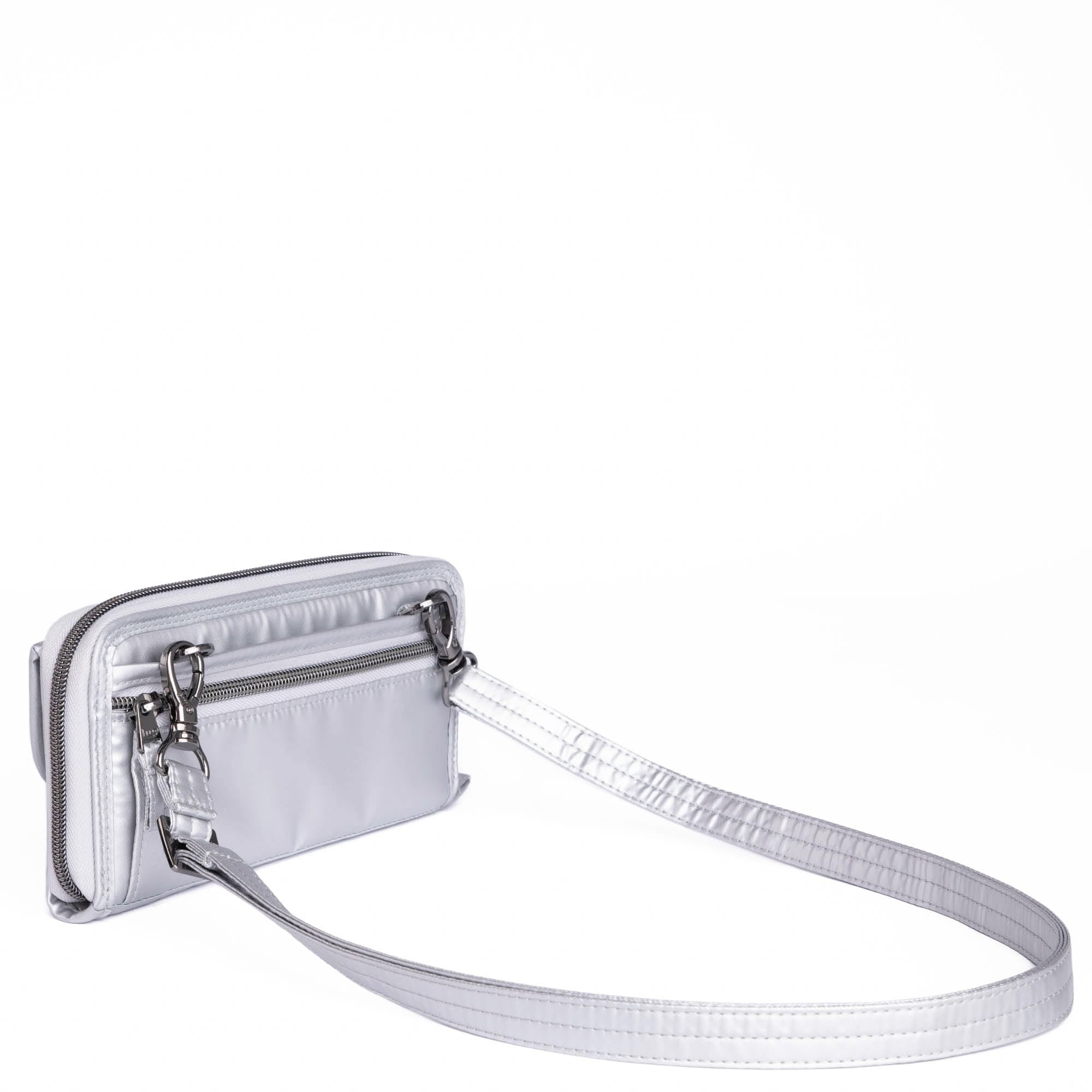 Kickflip SE Convertible RFID Wallet - METALLIC SILVER 2 - KickflipSE_MetallicSilver_04