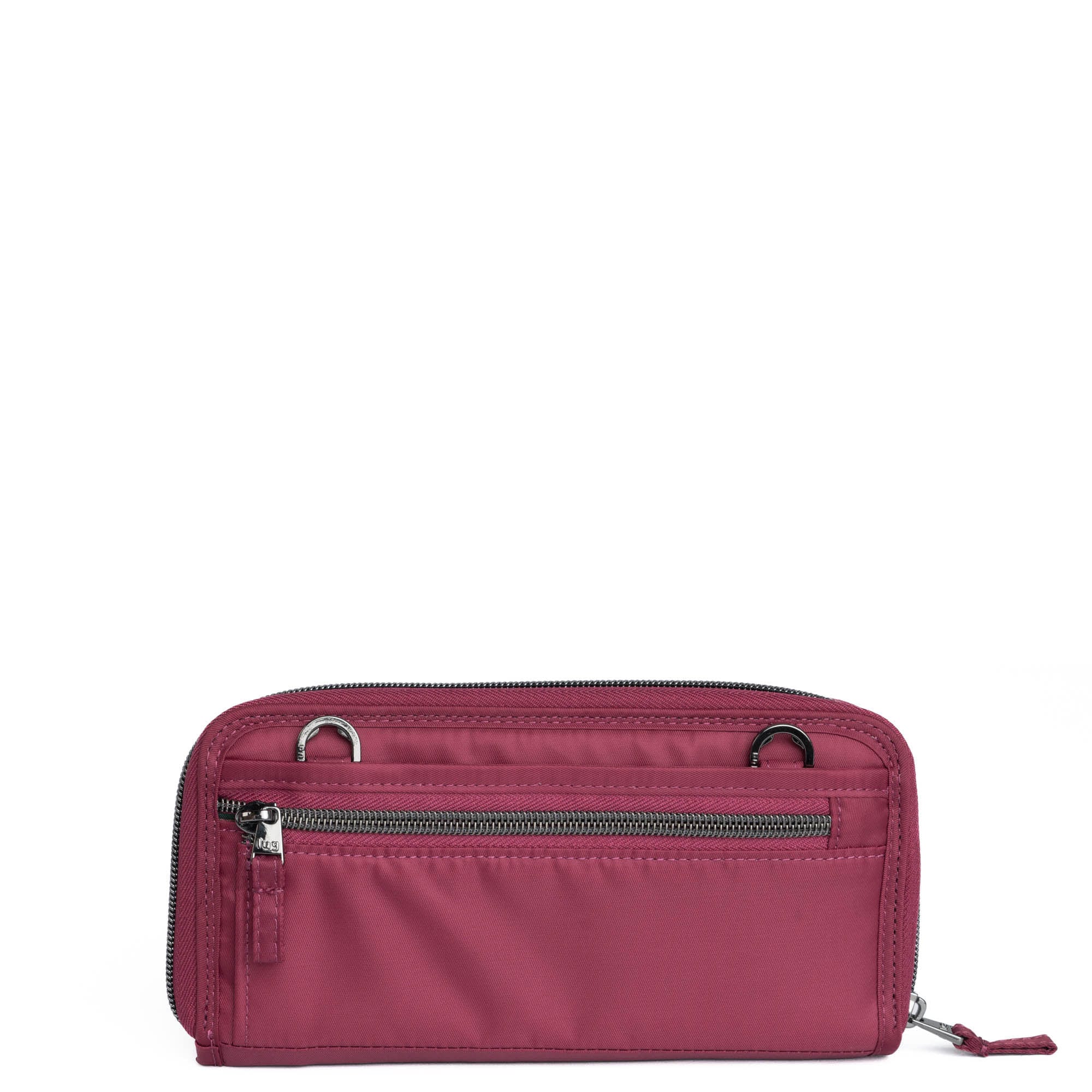Kickflip SE Convertible RFID Wallet - RASPBERRY - KickflipSE_Raspberry_03