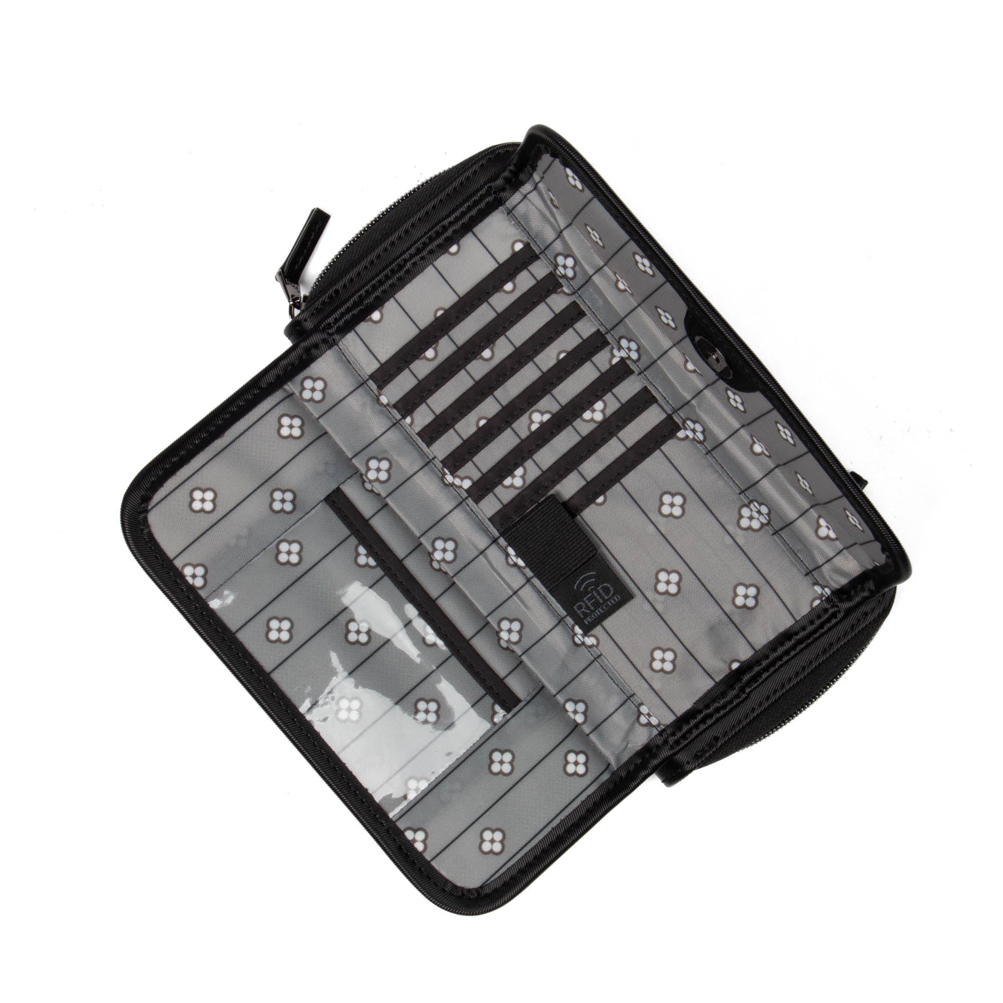 Kickflip SE Satin Luxe VL RFID Wallet - BLACK - KickflipSE_SatinLuxe_Black_022