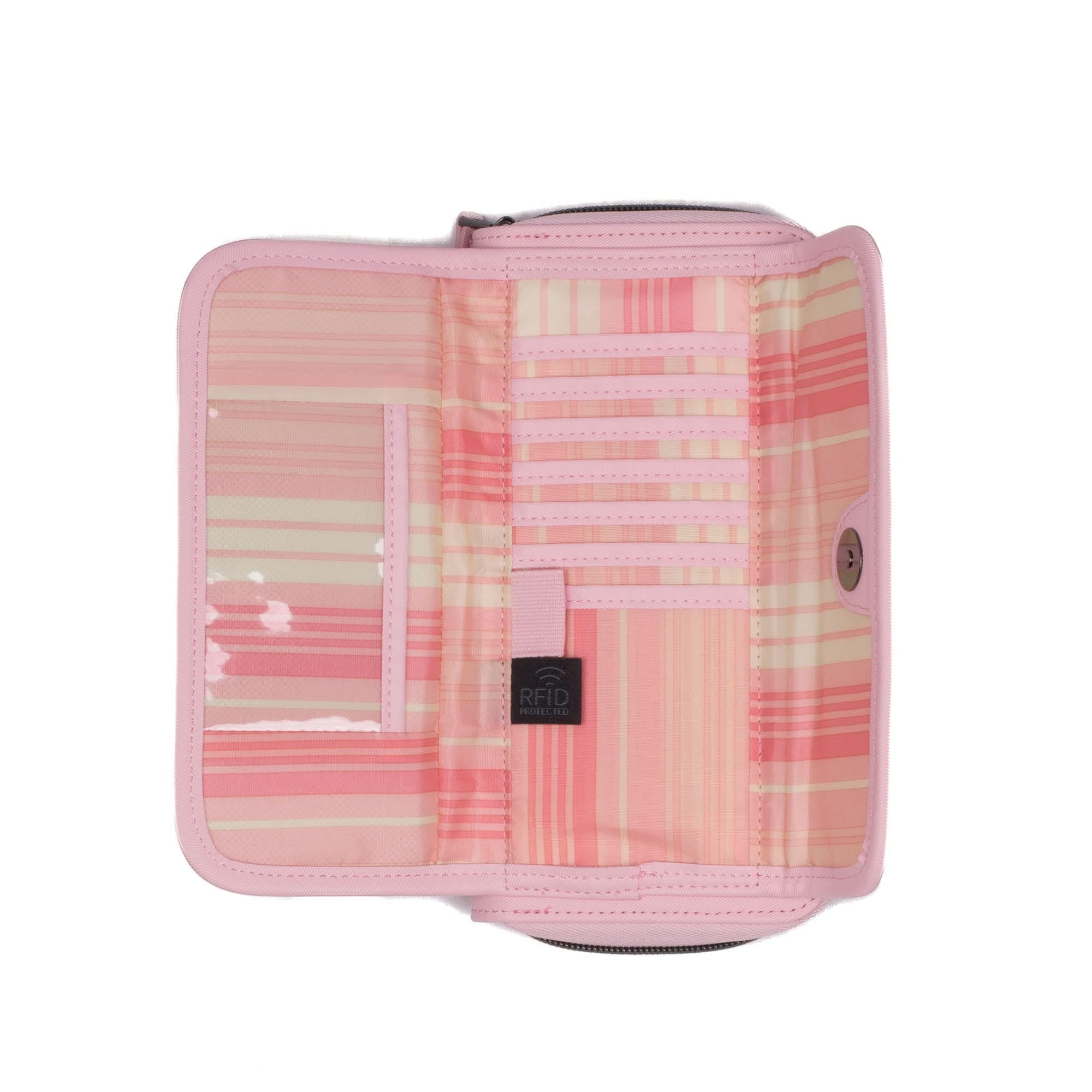 Kickflip Love Satin Luxe VL RFID Wallet - BUBBLE PINK - KickflipSE_SatinLuxe_BubblePink_02
