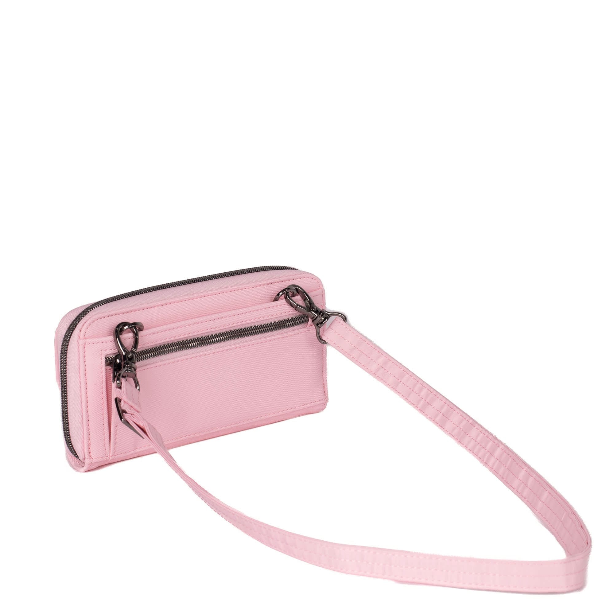 Kickflip Love Satin Luxe VL RFID Wallet - BUBBLE PINK - KickflipSE_SatinLuxe_BubblePink_04