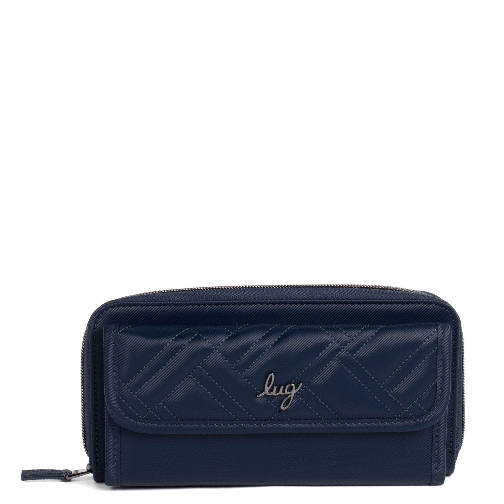 Kickflip SE Satin Luxe VL RFID Wallet - INDIGO BLUE - KickflipSE_SatinLuxe_IndigoBlue_01