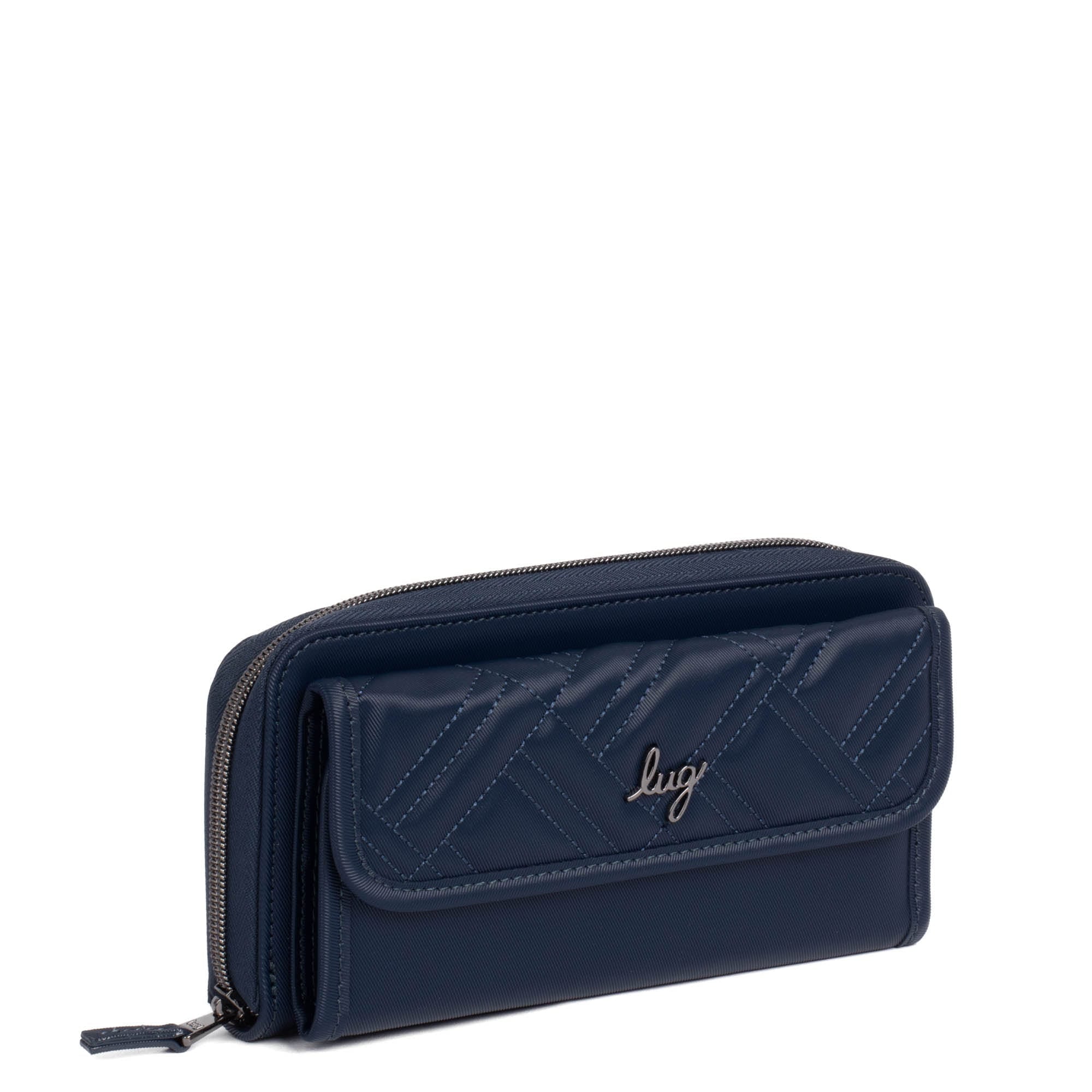 Kickflip SE Satin Luxe VL RFID Wallet - INDIGO BLUE - KickflipSE_SatinLuxe_IndigoBlue_03