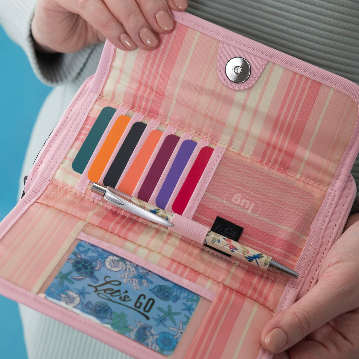 Kickflip Love Satin Luxe VL RFID Wallet - - KickflipSE_SatinLuxe_Lifestyle_01_ad860df8-d3e2-458f-9380-4cf5fbc0b4b8