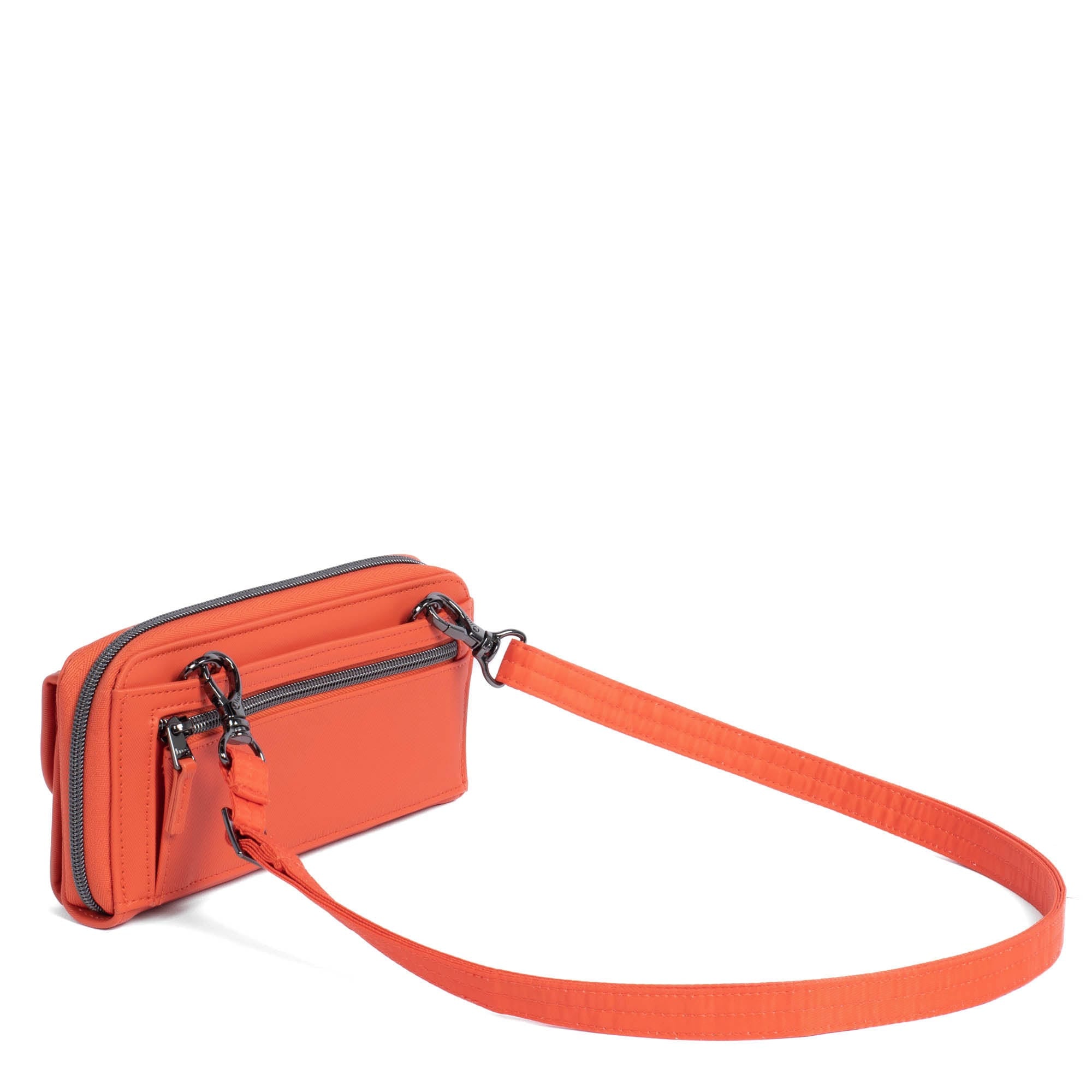 Kickflip SE Satin Luxe VL RFID Wallet - PAPAYA - KickflipSE_SatinLuxe_Papaya_042