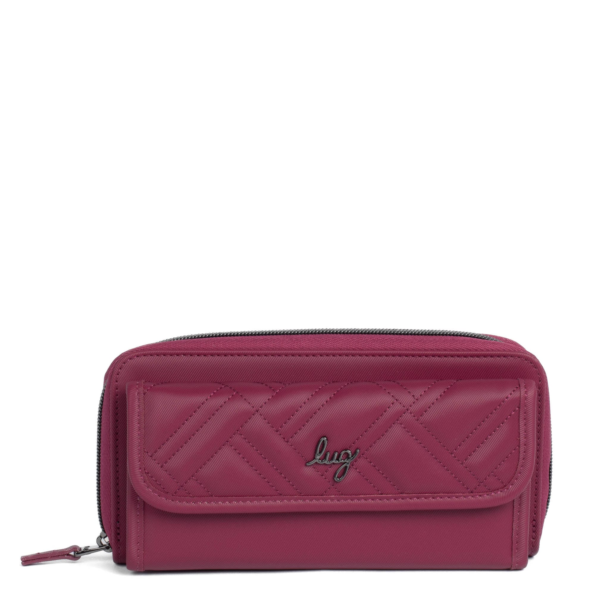 Kickflip SE Satin Luxe VL RFID Wallet - RASPBERRY - KickflipSE_SatinLuxe_Raspberry_01