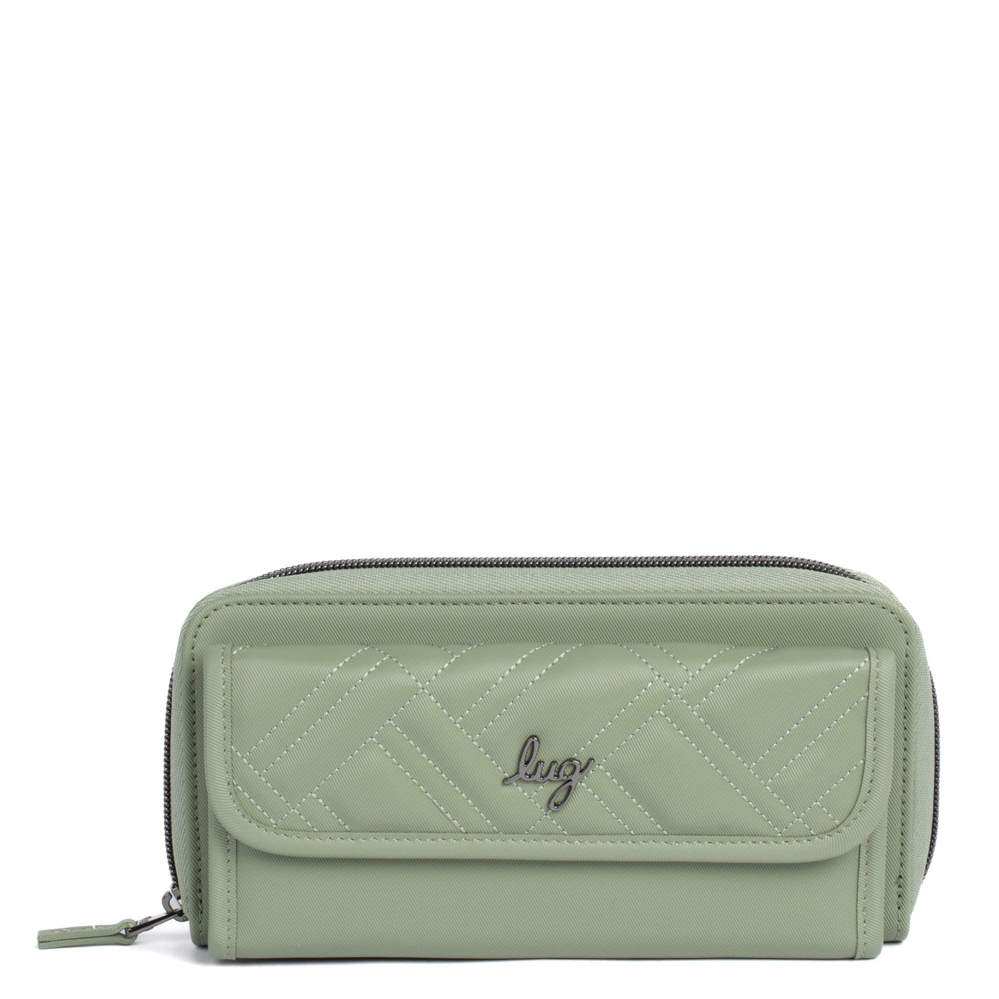 Kickflip SE Satin Luxe VL RFID Wallet - SAGE GREEN - KickflipSE_SatinLuxe_SageGreen_01