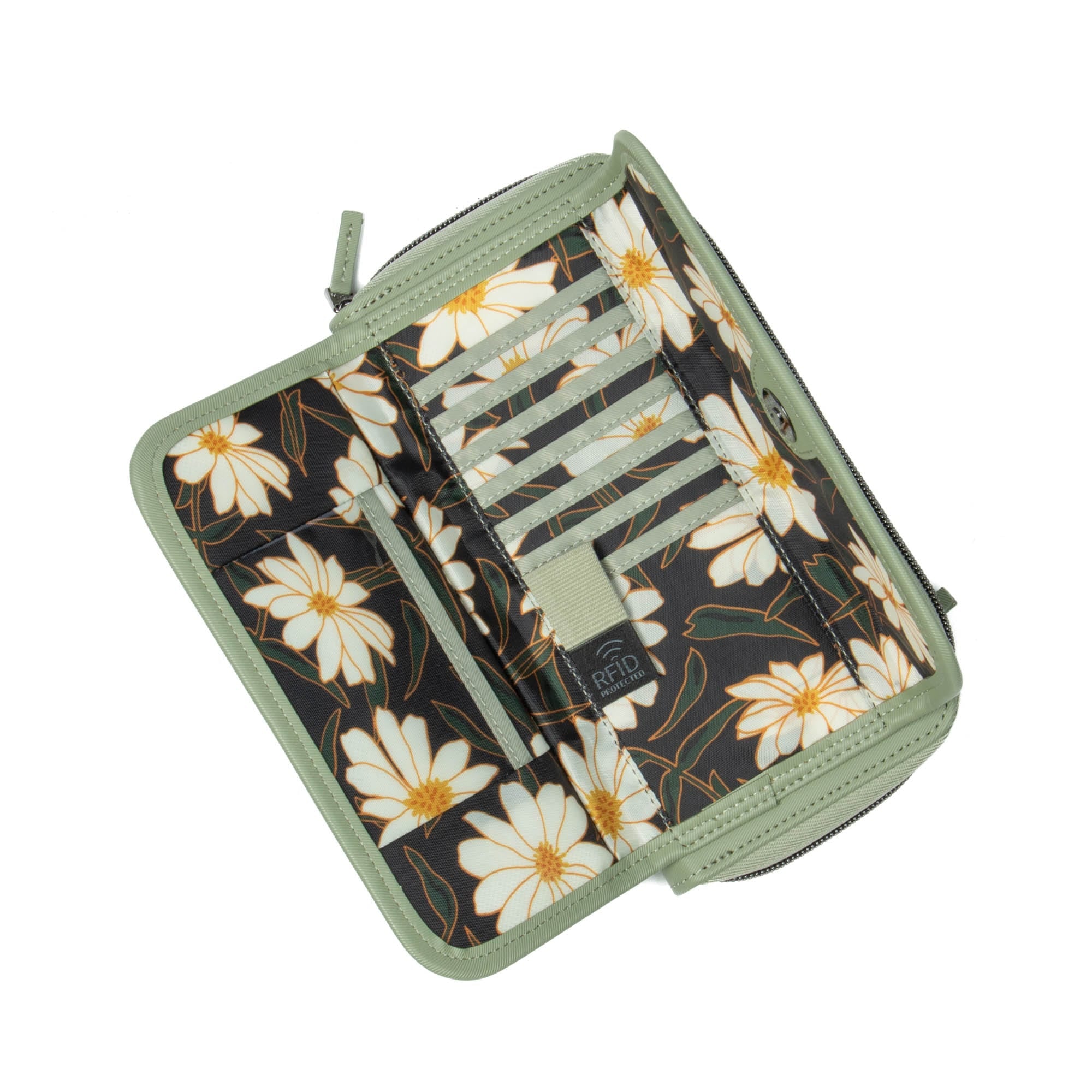 Kickflip SE Satin Luxe VL RFID Wallet - SAGE GREEN - KickflipSE_SatinLuxe_SageGreen_02