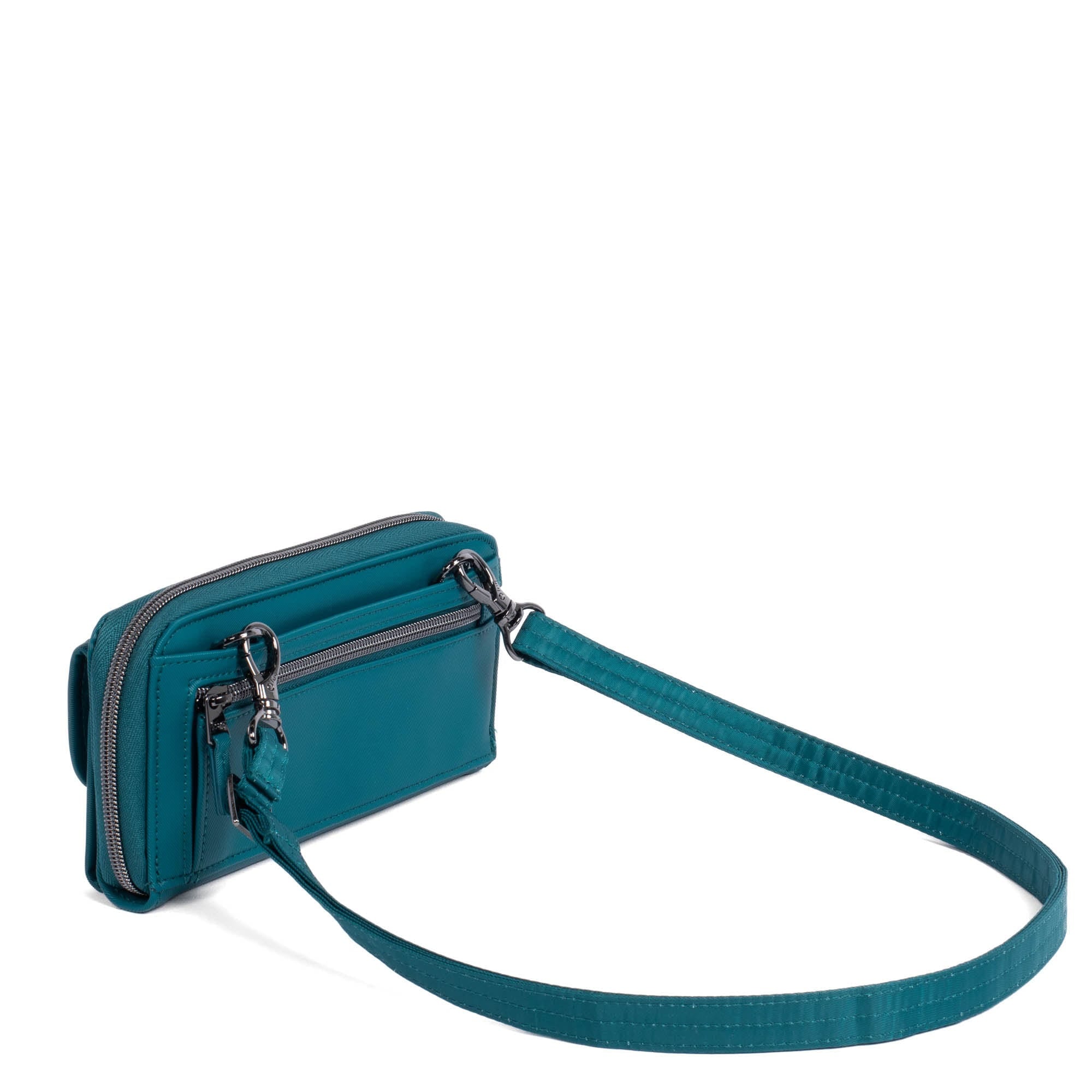 Kickflip SE Satin Luxe VL RFID Wallet - TEAL - KickflipSE_SatinLuxe_Teal_04