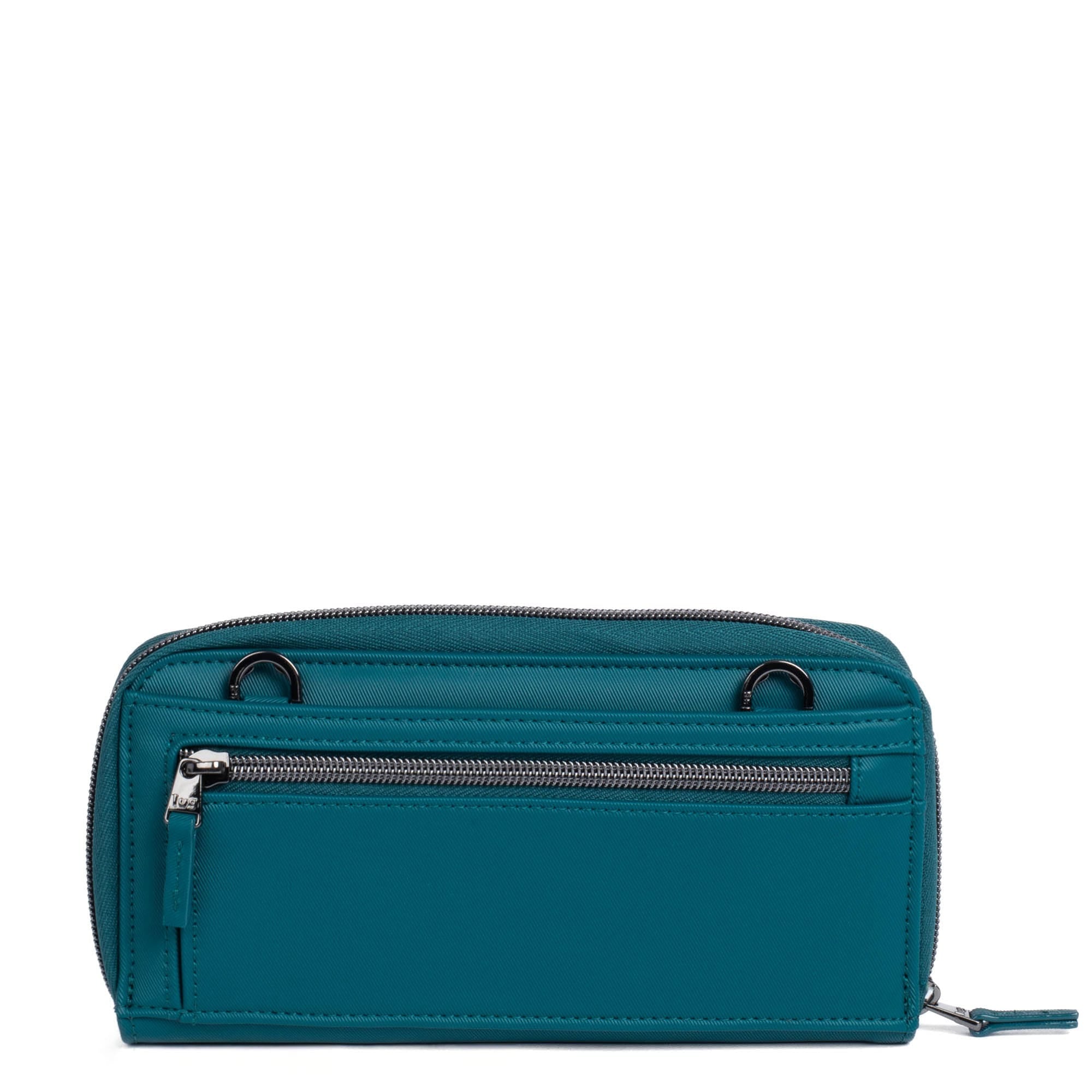 Kickflip SE Satin Luxe VL RFID Wallet - TEAL - KickflipSE_SatinLuxe_Teal_05